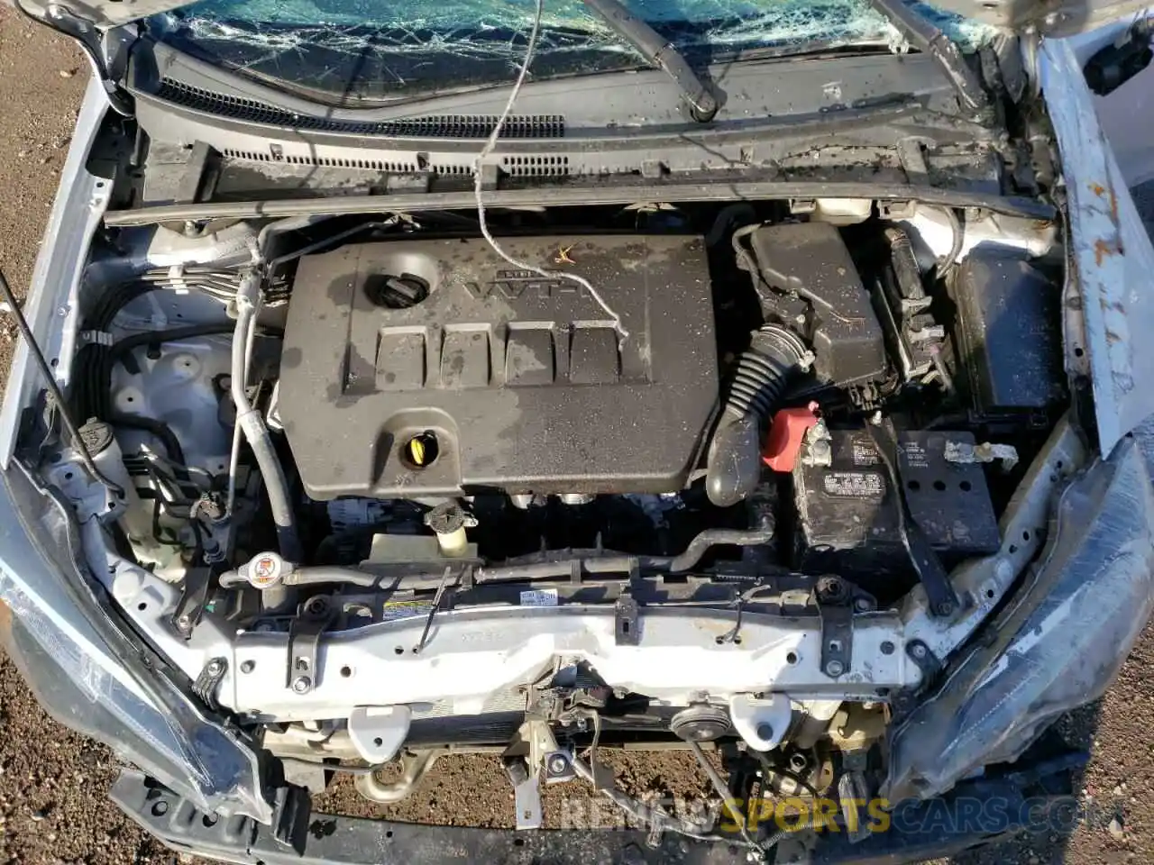 7 Photograph of a damaged car 5YFBURHE3KP864650 TOYOTA COROLLA 2019