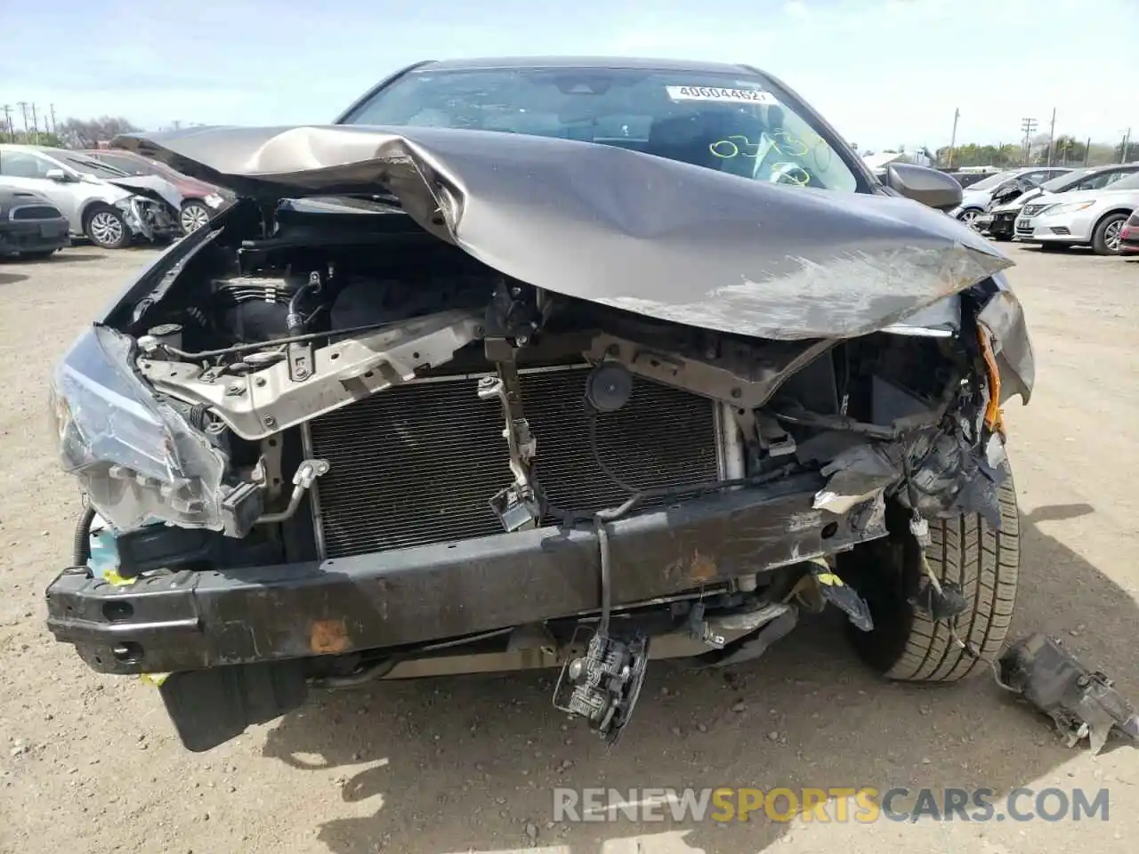 9 Photograph of a damaged car 5YFBURHE3KP864678 TOYOTA COROLLA 2019