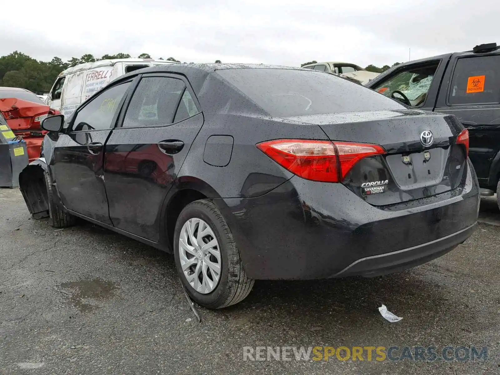 3 Photograph of a damaged car 5YFBURHE3KP865166 TOYOTA COROLLA 2019