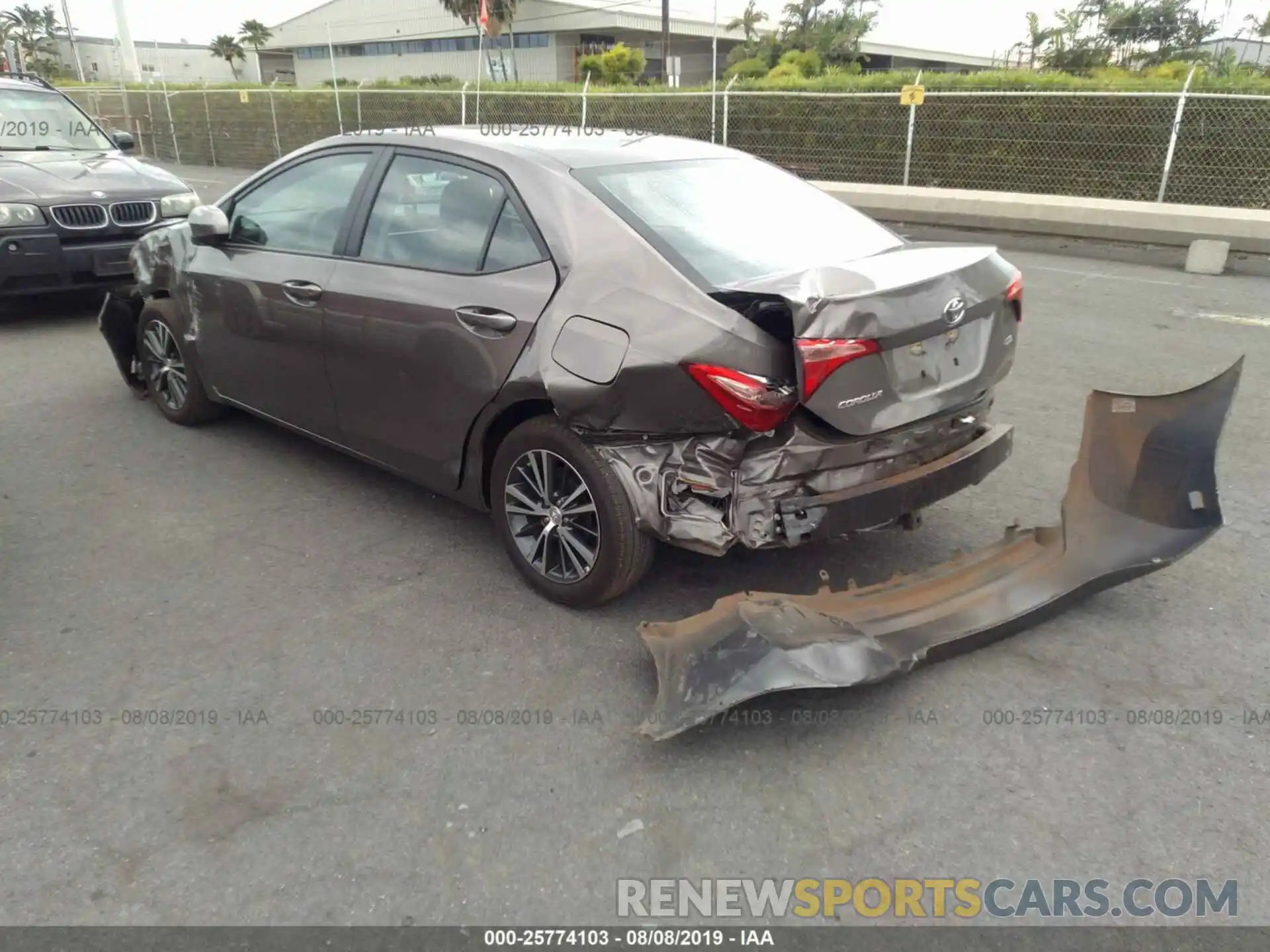 3 Photograph of a damaged car 5YFBURHE3KP865569 TOYOTA COROLLA 2019