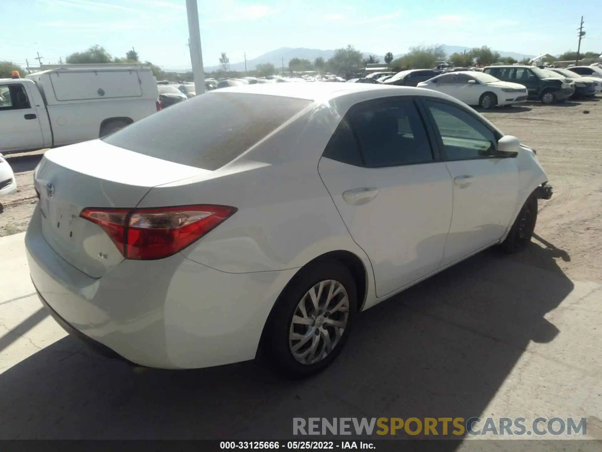 4 Photograph of a damaged car 5YFBURHE3KP865586 TOYOTA COROLLA 2019