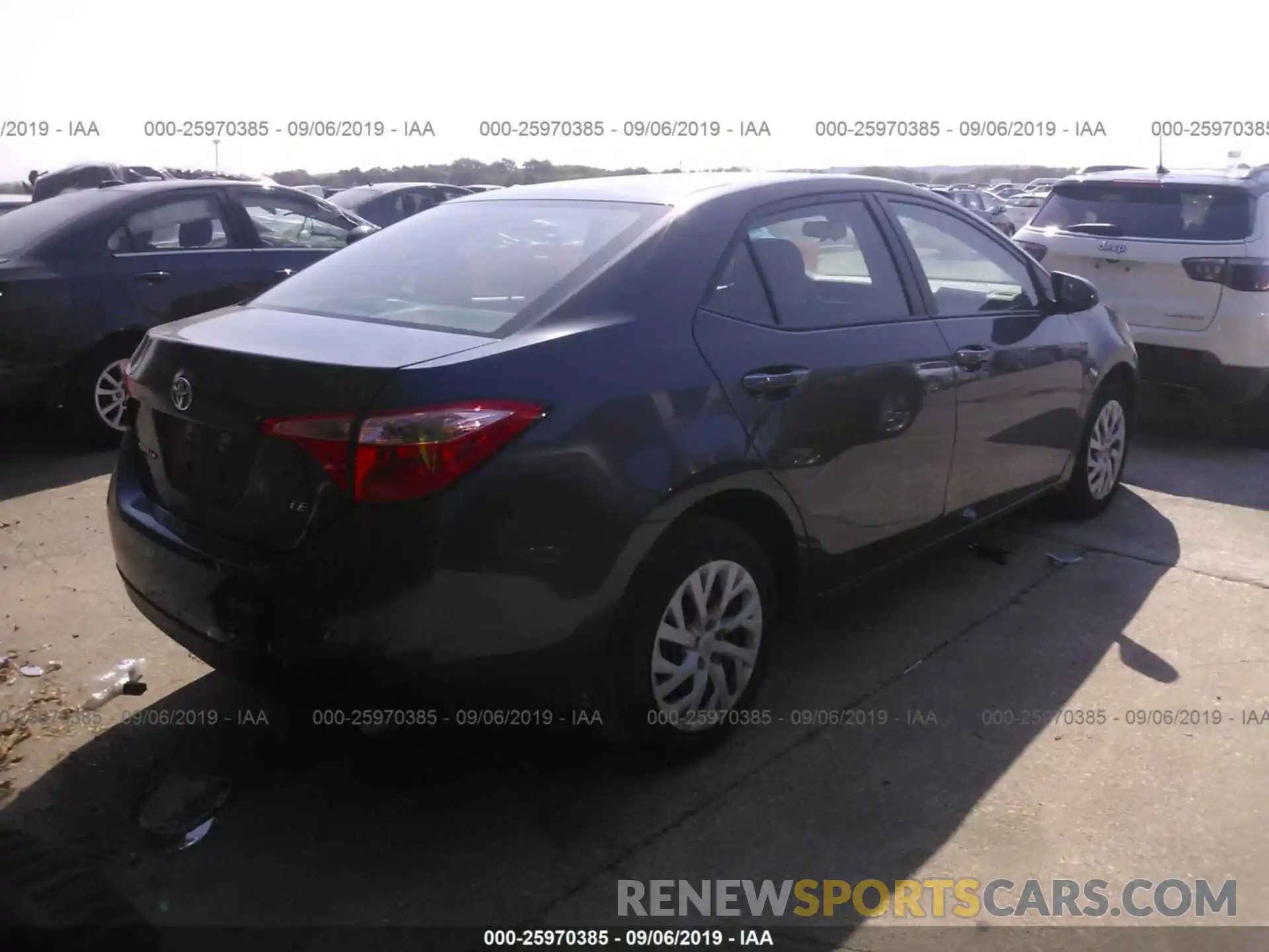 4 Photograph of a damaged car 5YFBURHE3KP865717 TOYOTA COROLLA 2019