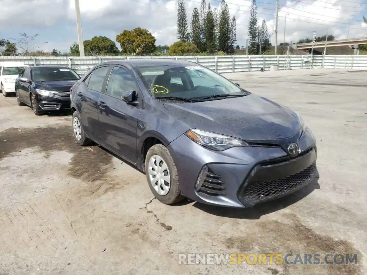 1 Photograph of a damaged car 5YFBURHE3KP865748 TOYOTA COROLLA 2019