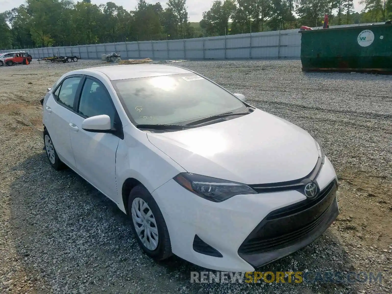 1 Photograph of a damaged car 5YFBURHE3KP865930 TOYOTA COROLLA 2019