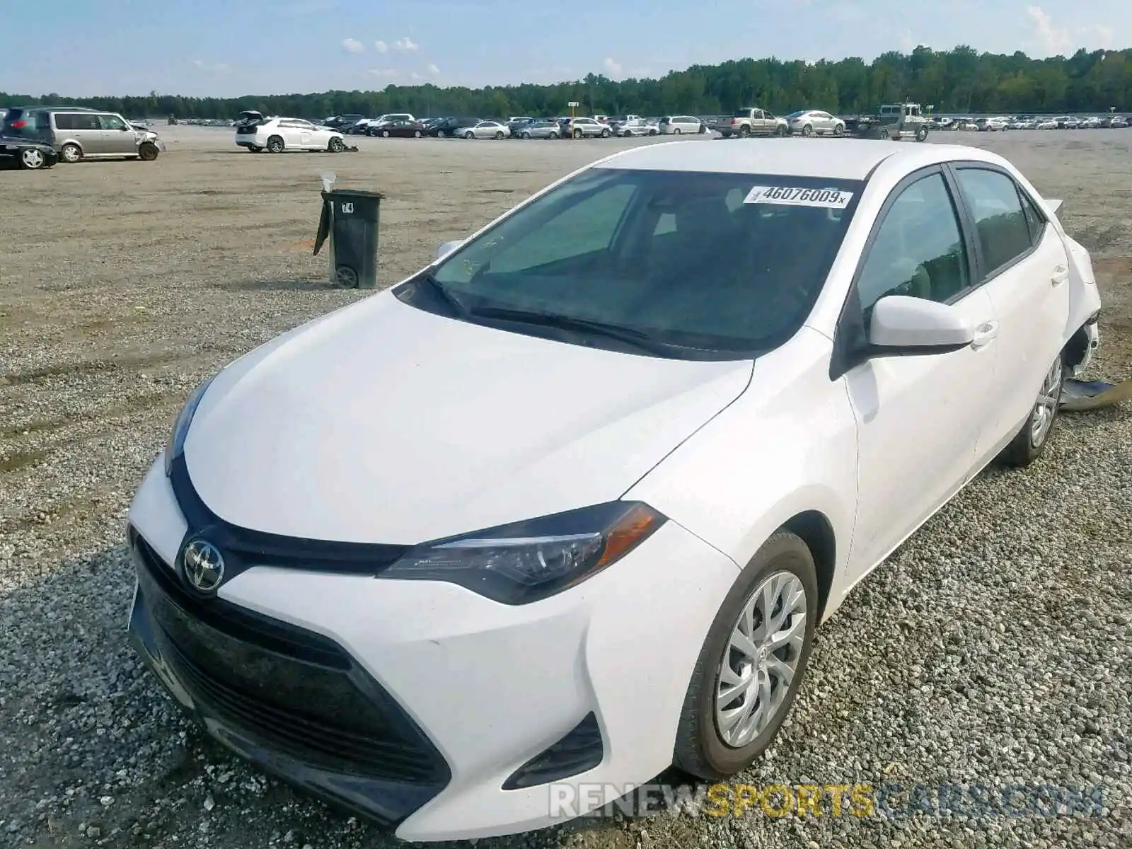 2 Photograph of a damaged car 5YFBURHE3KP865930 TOYOTA COROLLA 2019