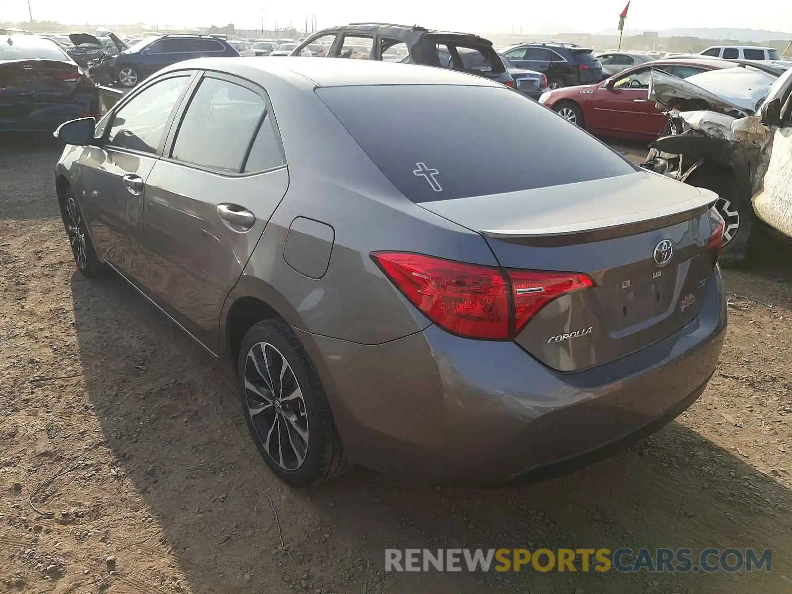 3 Photograph of a damaged car 5YFBURHE3KP865961 TOYOTA COROLLA 2019