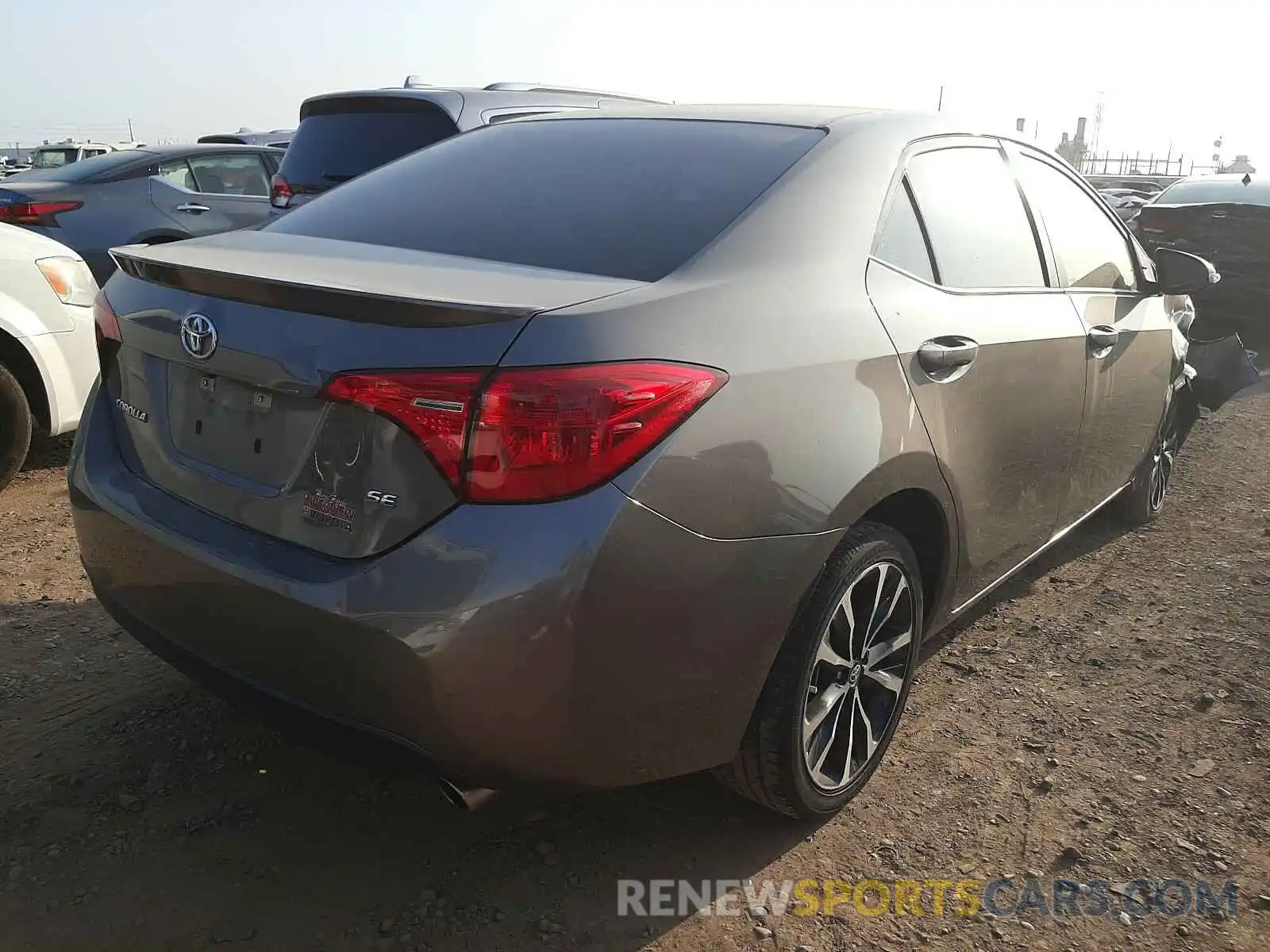 4 Photograph of a damaged car 5YFBURHE3KP865961 TOYOTA COROLLA 2019