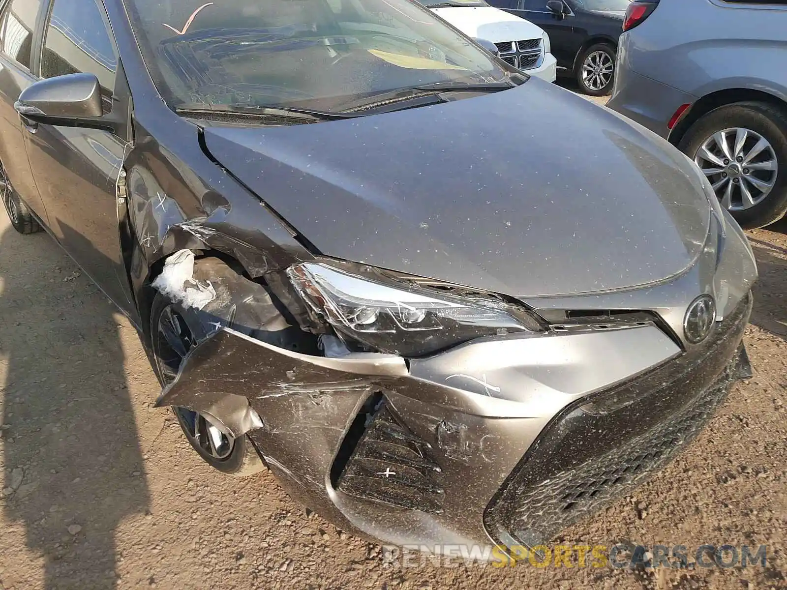 9 Photograph of a damaged car 5YFBURHE3KP865961 TOYOTA COROLLA 2019