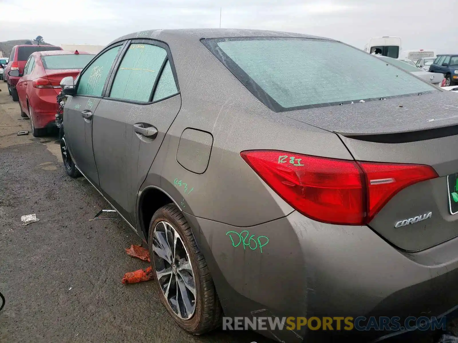 3 Photograph of a damaged car 5YFBURHE3KP865989 TOYOTA COROLLA 2019