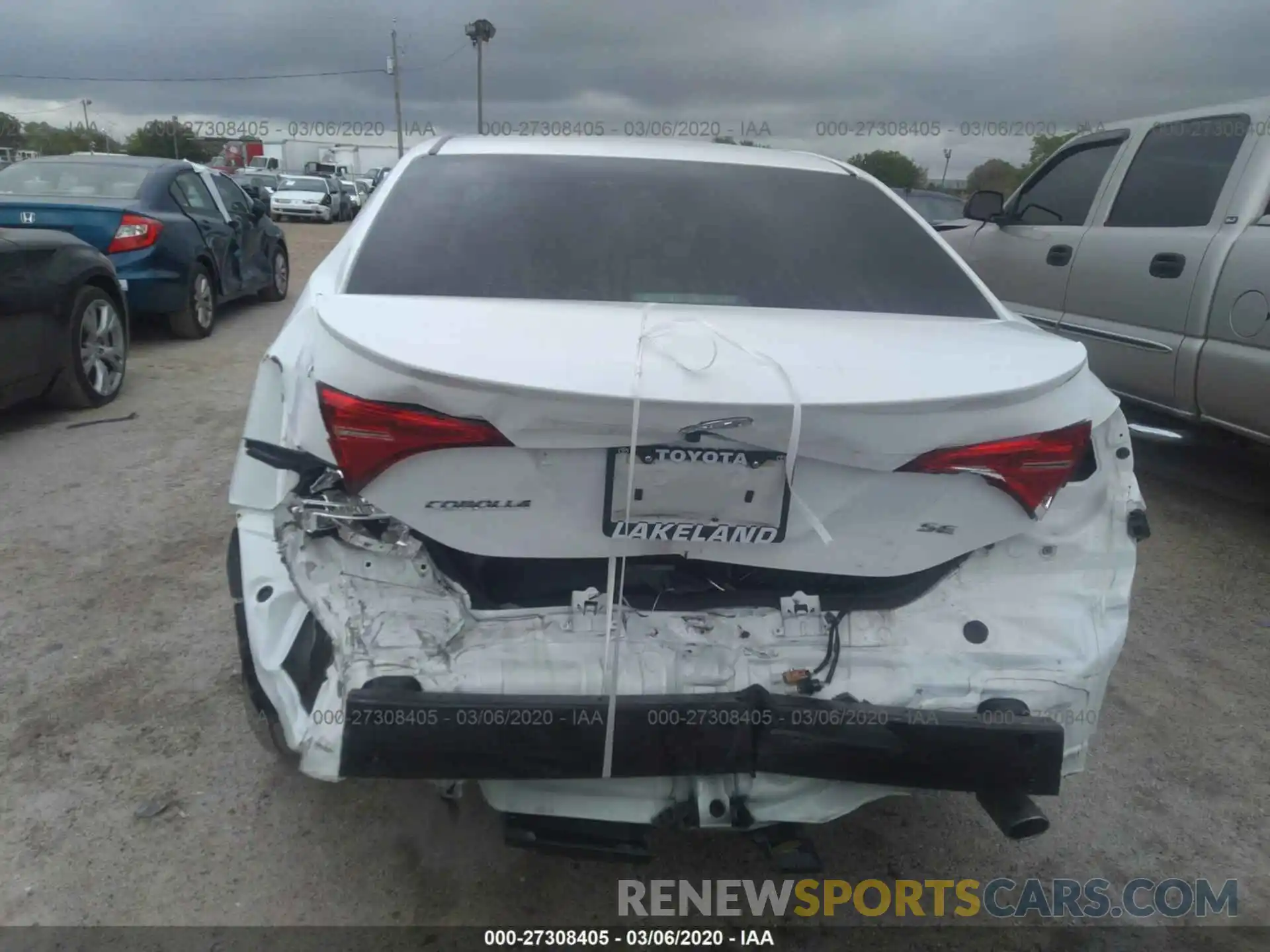 6 Photograph of a damaged car 5YFBURHE3KP865992 TOYOTA COROLLA 2019