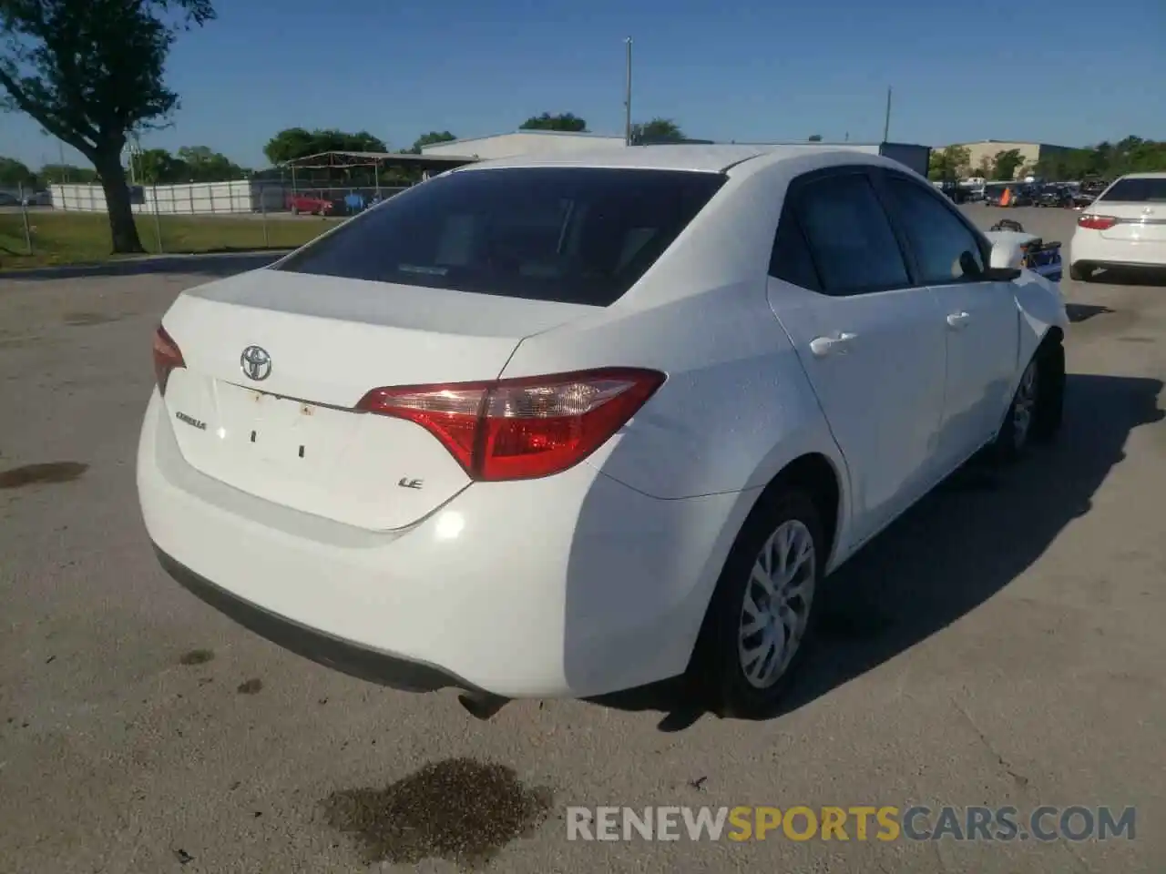 4 Photograph of a damaged car 5YFBURHE3KP866740 TOYOTA COROLLA 2019