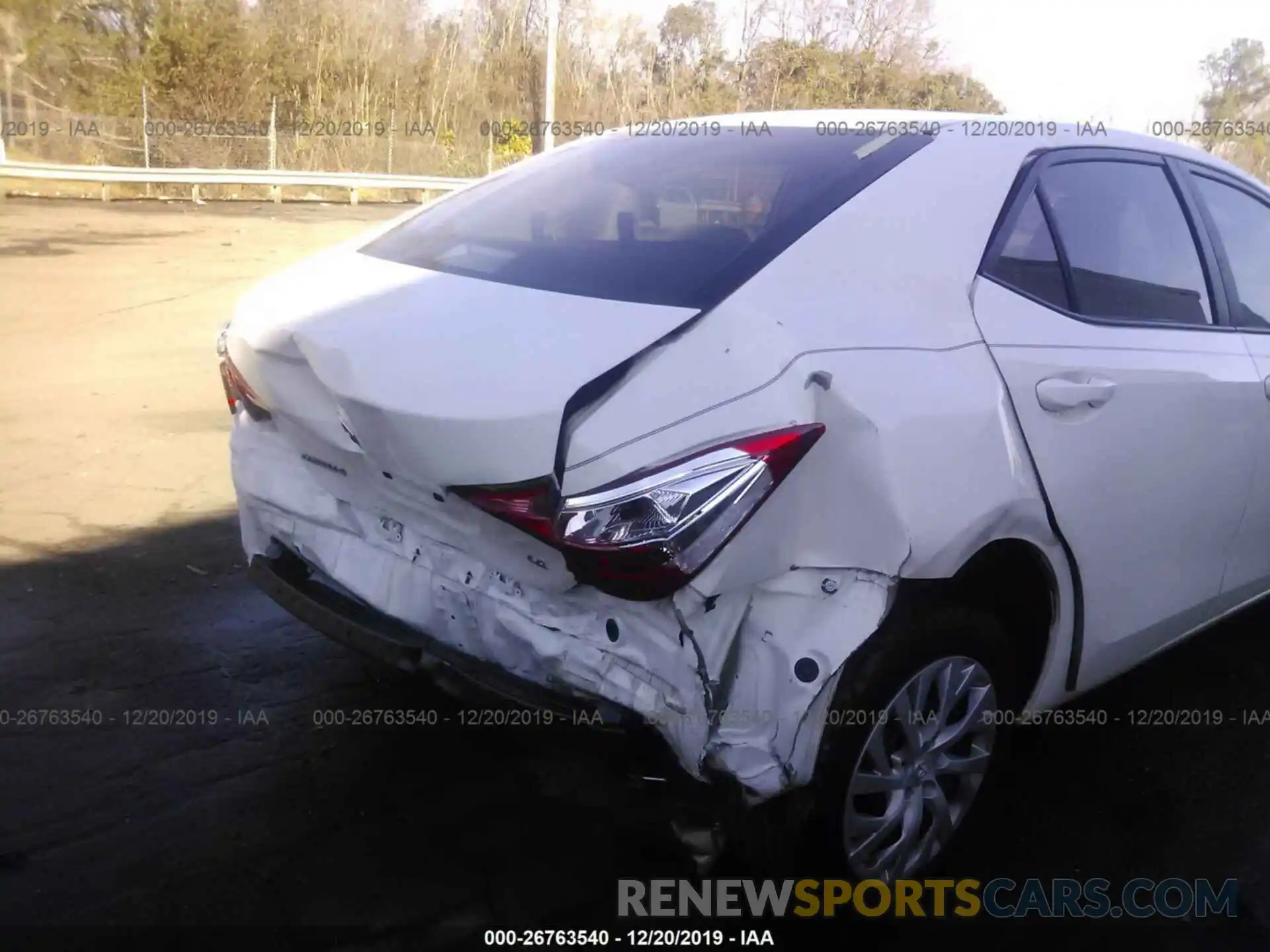 6 Photograph of a damaged car 5YFBURHE3KP866902 TOYOTA COROLLA 2019