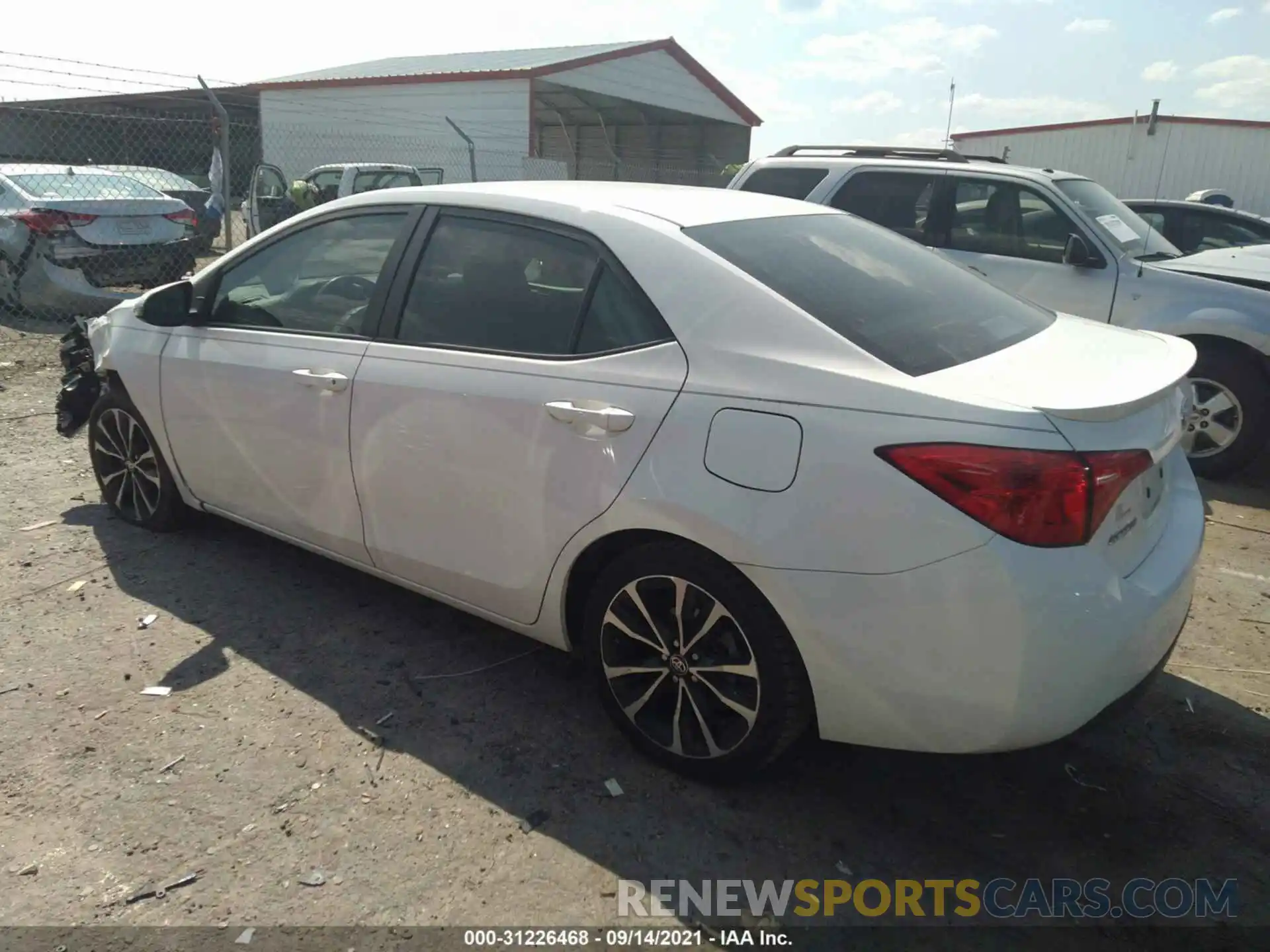 3 Photograph of a damaged car 5YFBURHE3KP867497 TOYOTA COROLLA 2019