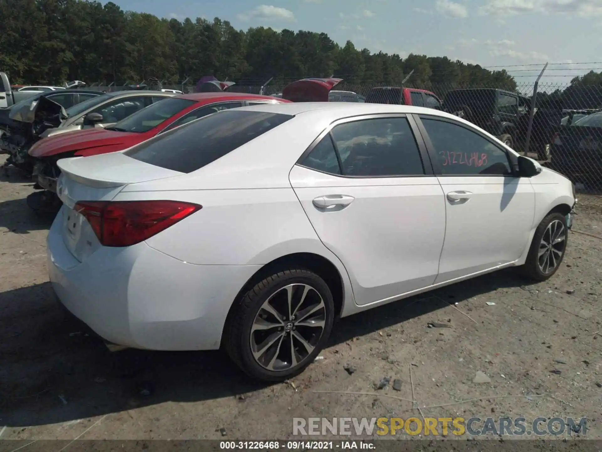 4 Photograph of a damaged car 5YFBURHE3KP867497 TOYOTA COROLLA 2019