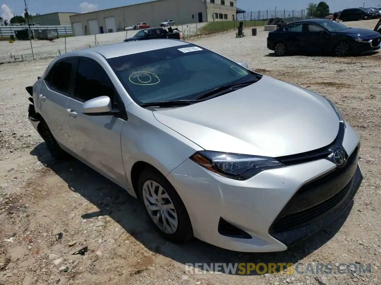 1 Photograph of a damaged car 5YFBURHE3KP867550 TOYOTA COROLLA 2019