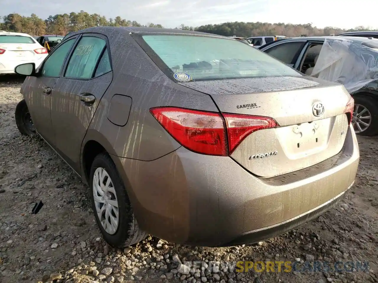 3 Photograph of a damaged car 5YFBURHE3KP867824 TOYOTA COROLLA 2019