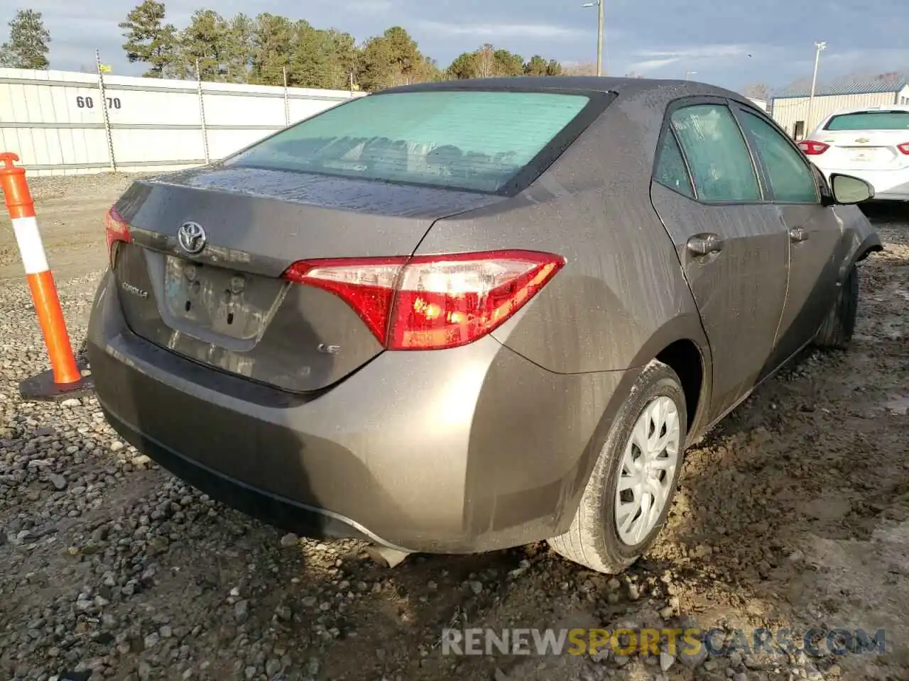 4 Photograph of a damaged car 5YFBURHE3KP867824 TOYOTA COROLLA 2019