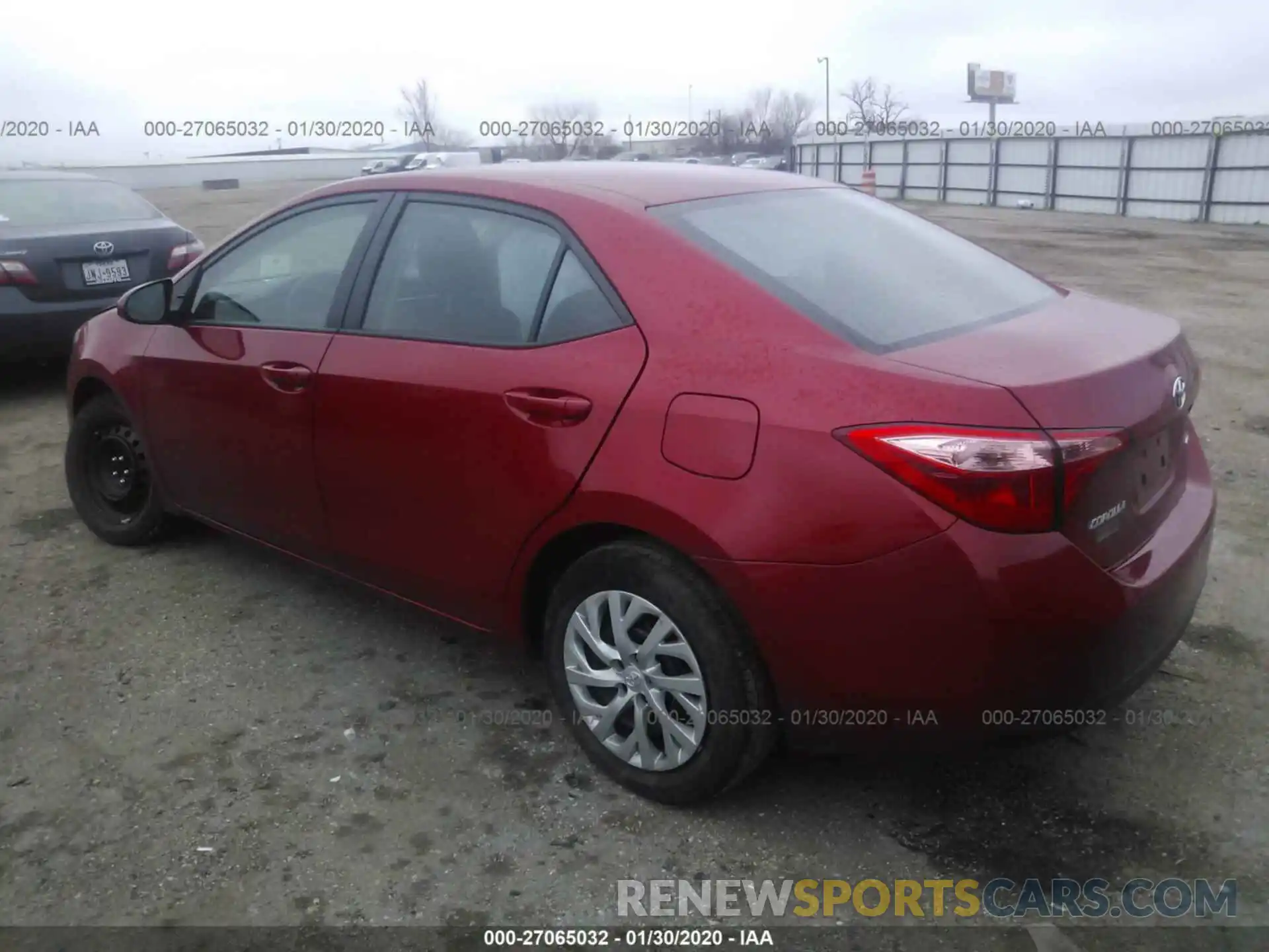 3 Photograph of a damaged car 5YFBURHE3KP868021 TOYOTA COROLLA 2019