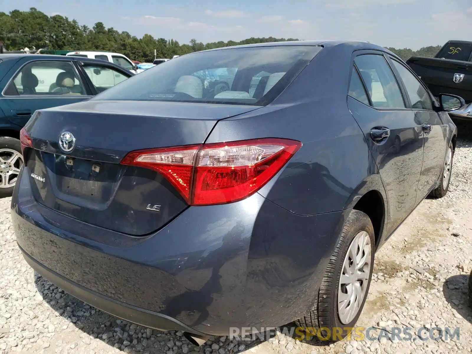 4 Photograph of a damaged car 5YFBURHE3KP868214 TOYOTA COROLLA 2019