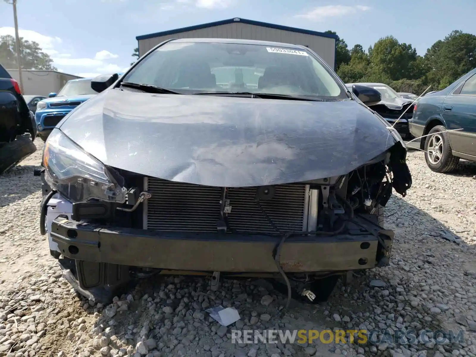 9 Photograph of a damaged car 5YFBURHE3KP868214 TOYOTA COROLLA 2019