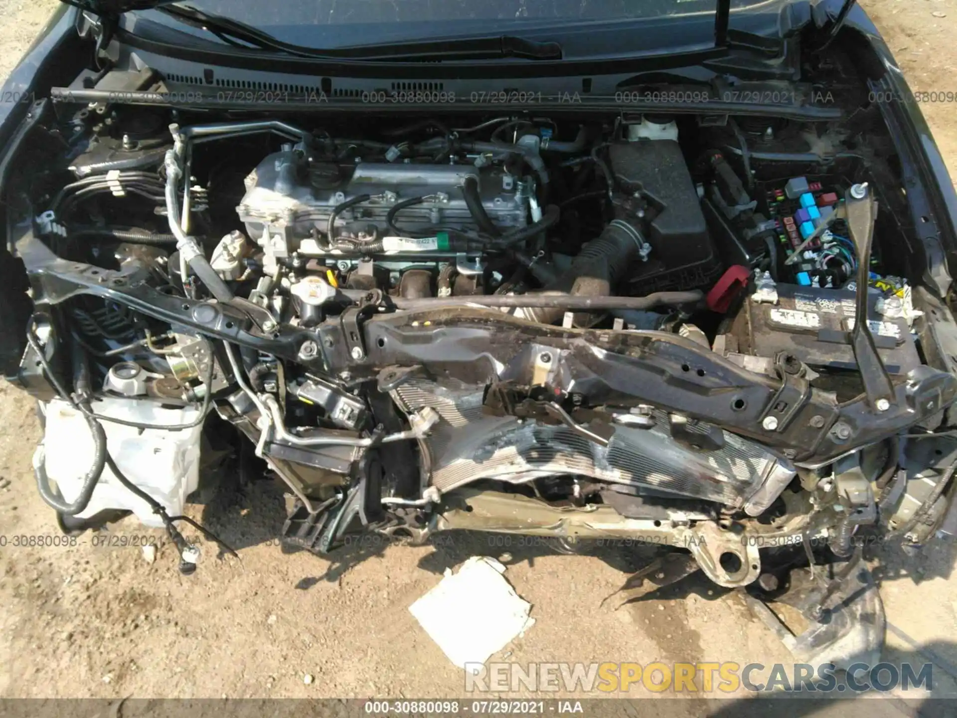 10 Photograph of a damaged car 5YFBURHE3KP868777 TOYOTA COROLLA 2019