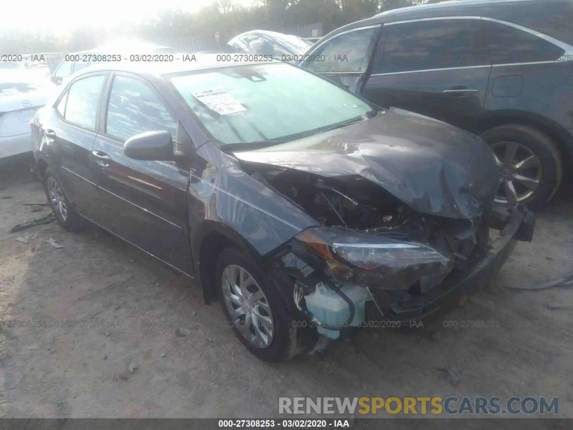 1 Photograph of a damaged car 5YFBURHE3KP868813 TOYOTA COROLLA 2019