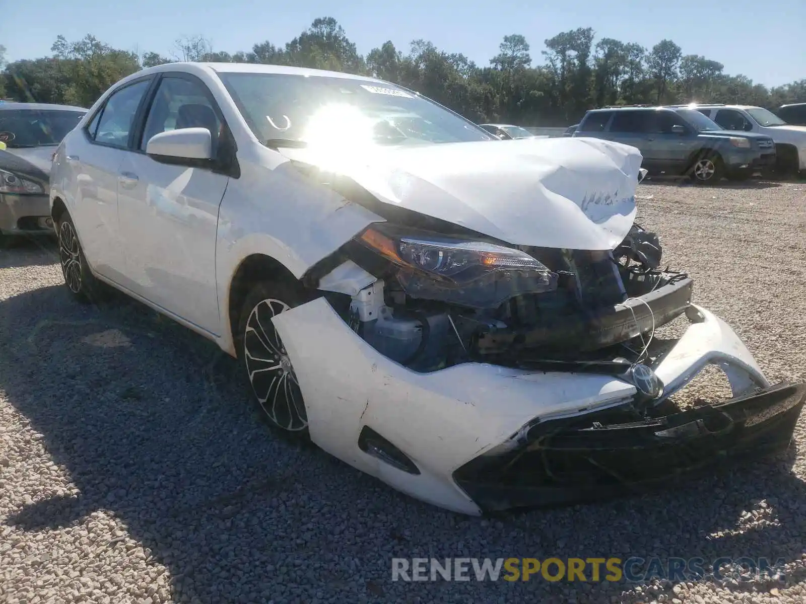 1 Photograph of a damaged car 5YFBURHE3KP868939 TOYOTA COROLLA 2019