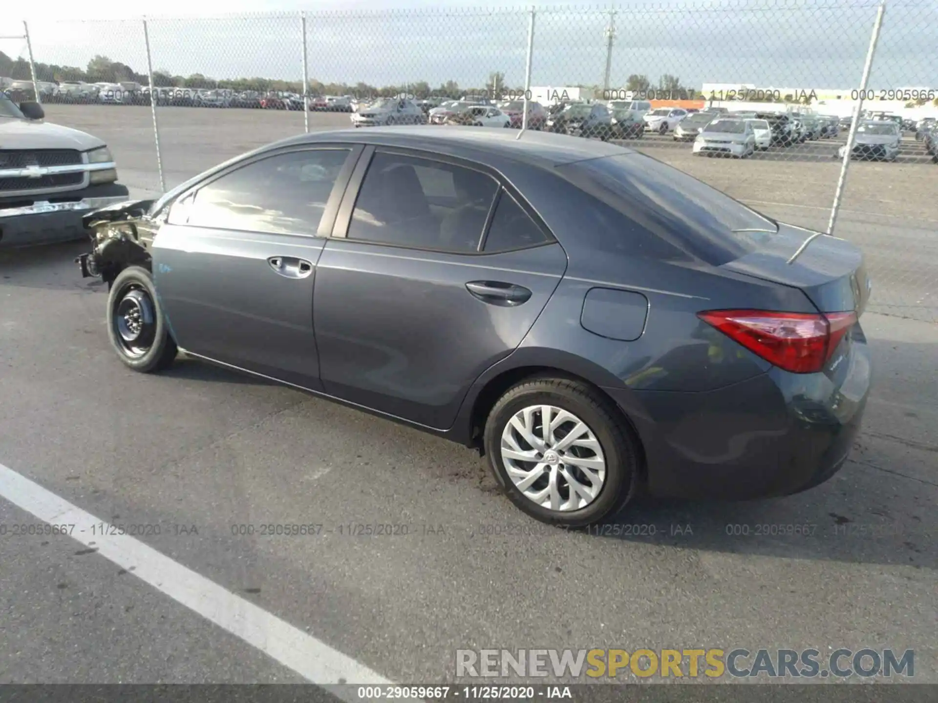 3 Photograph of a damaged car 5YFBURHE3KP869430 TOYOTA COROLLA 2019