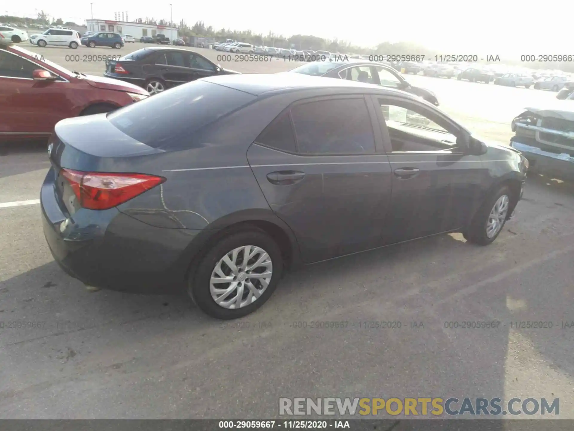 4 Photograph of a damaged car 5YFBURHE3KP869430 TOYOTA COROLLA 2019