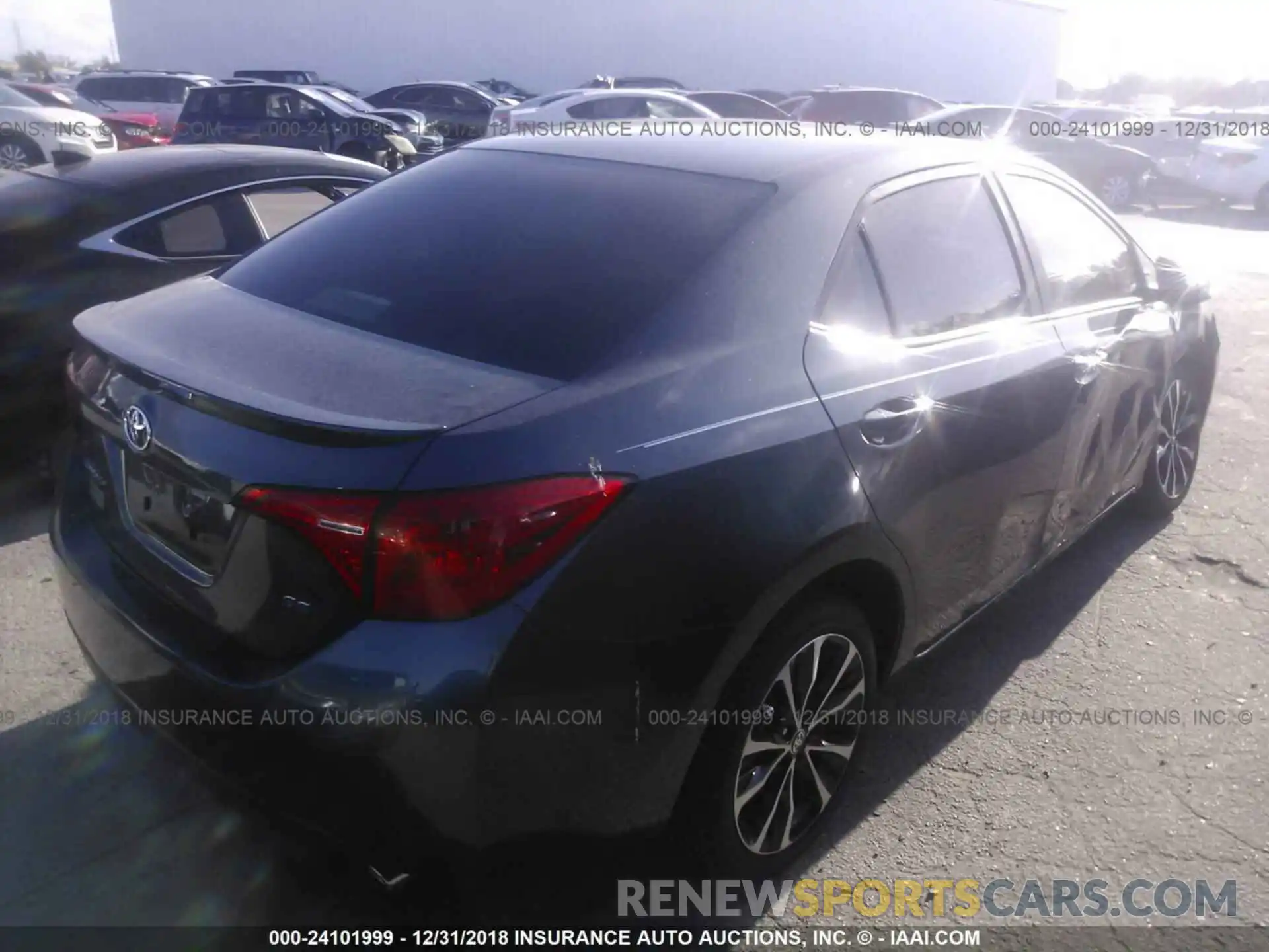 4 Photograph of a damaged car 5YFBURHE3KP869492 TOYOTA COROLLA 2019