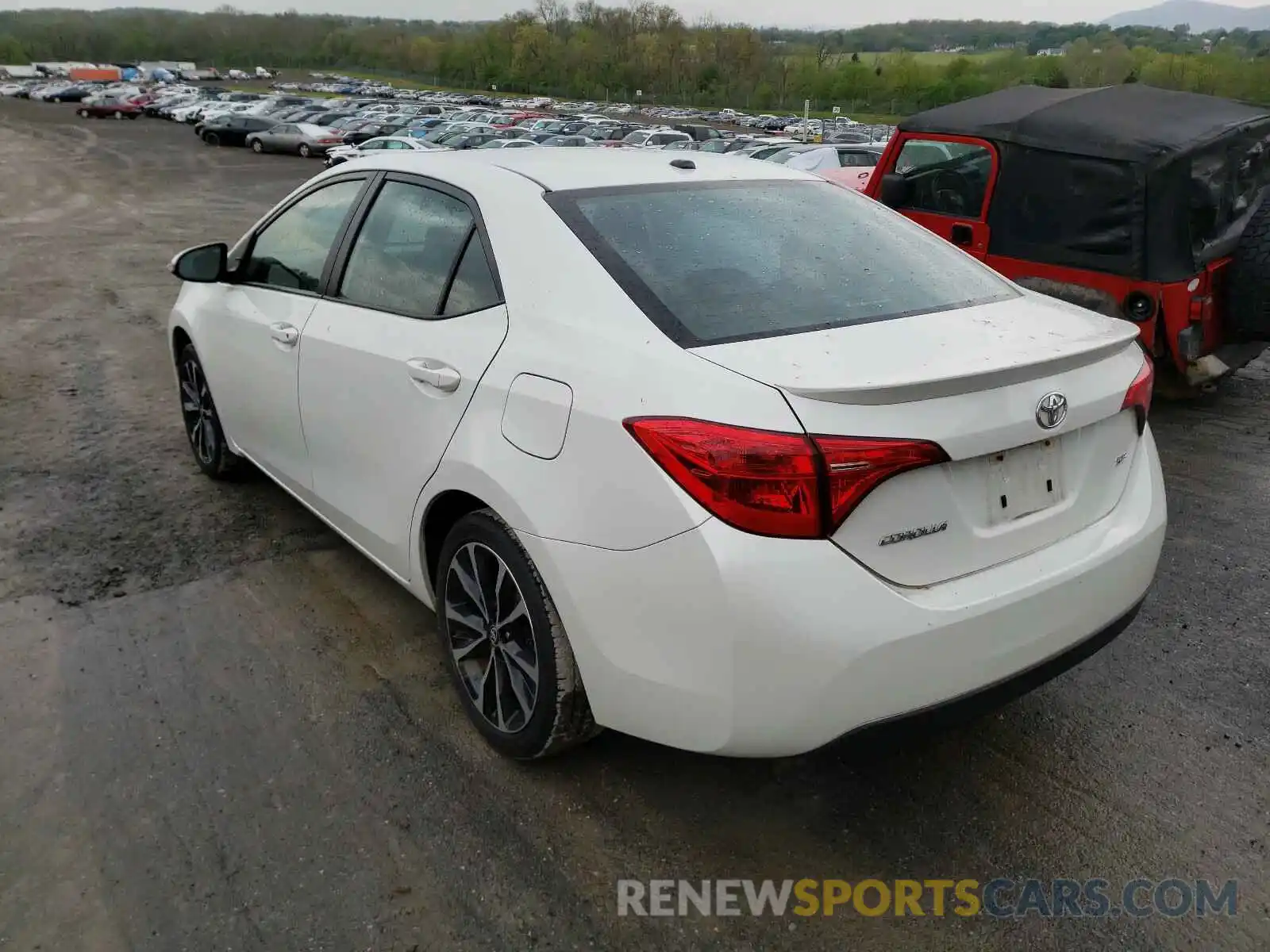 3 Photograph of a damaged car 5YFBURHE3KP869721 TOYOTA COROLLA 2019