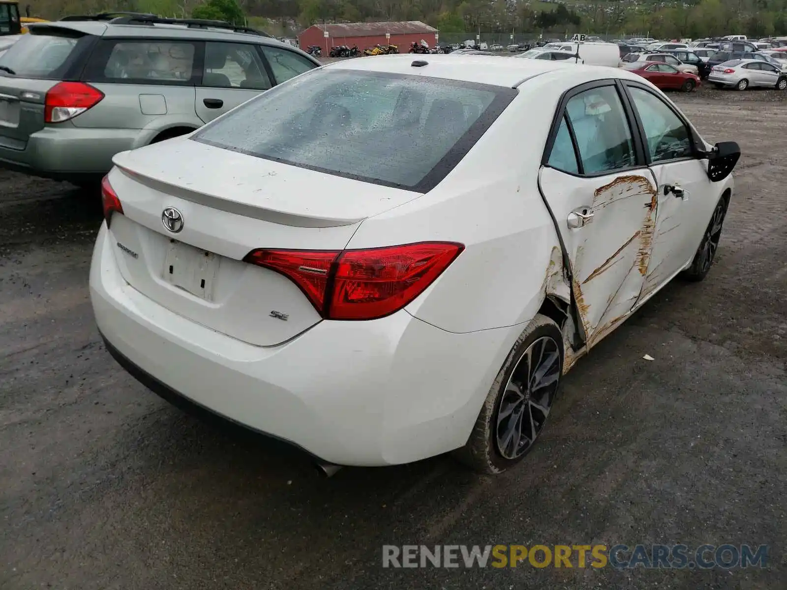 4 Photograph of a damaged car 5YFBURHE3KP869721 TOYOTA COROLLA 2019