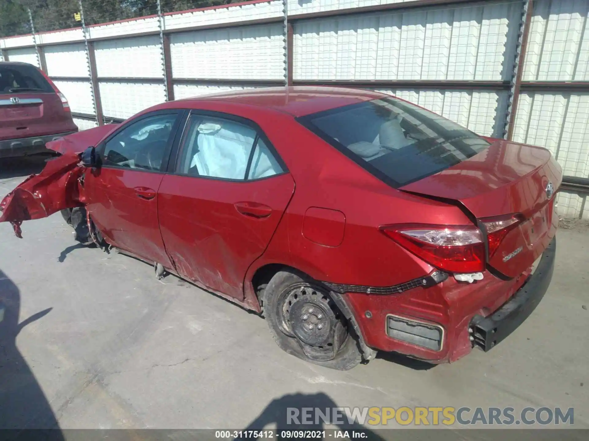 3 Photograph of a damaged car 5YFBURHE3KP870562 TOYOTA COROLLA 2019