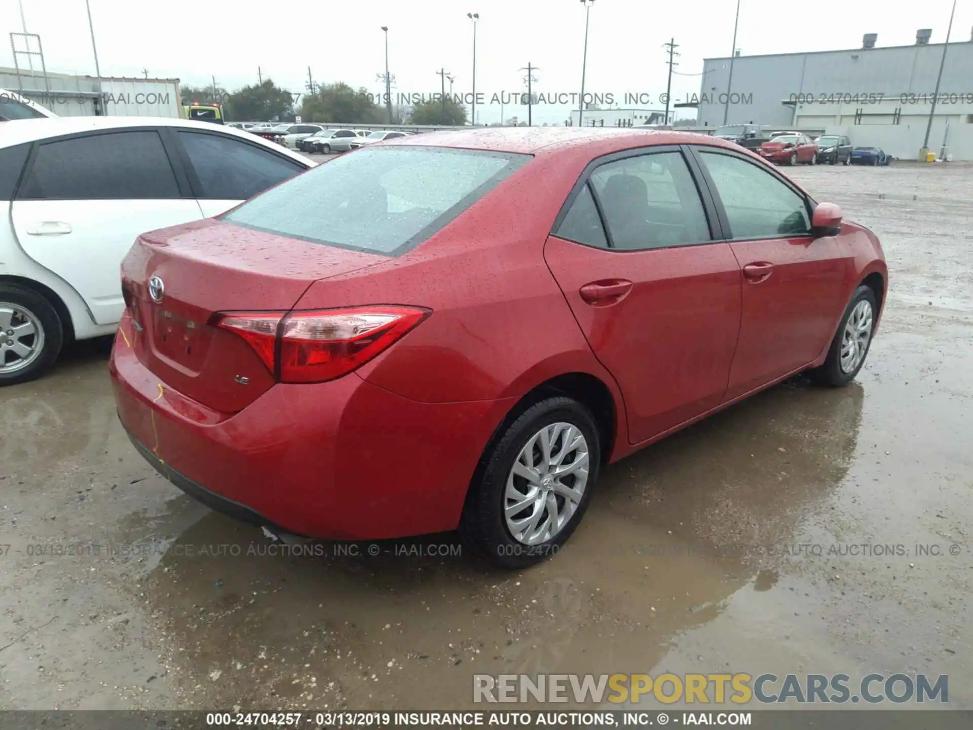 4 Photograph of a damaged car 5YFBURHE3KP871808 TOYOTA COROLLA 2019