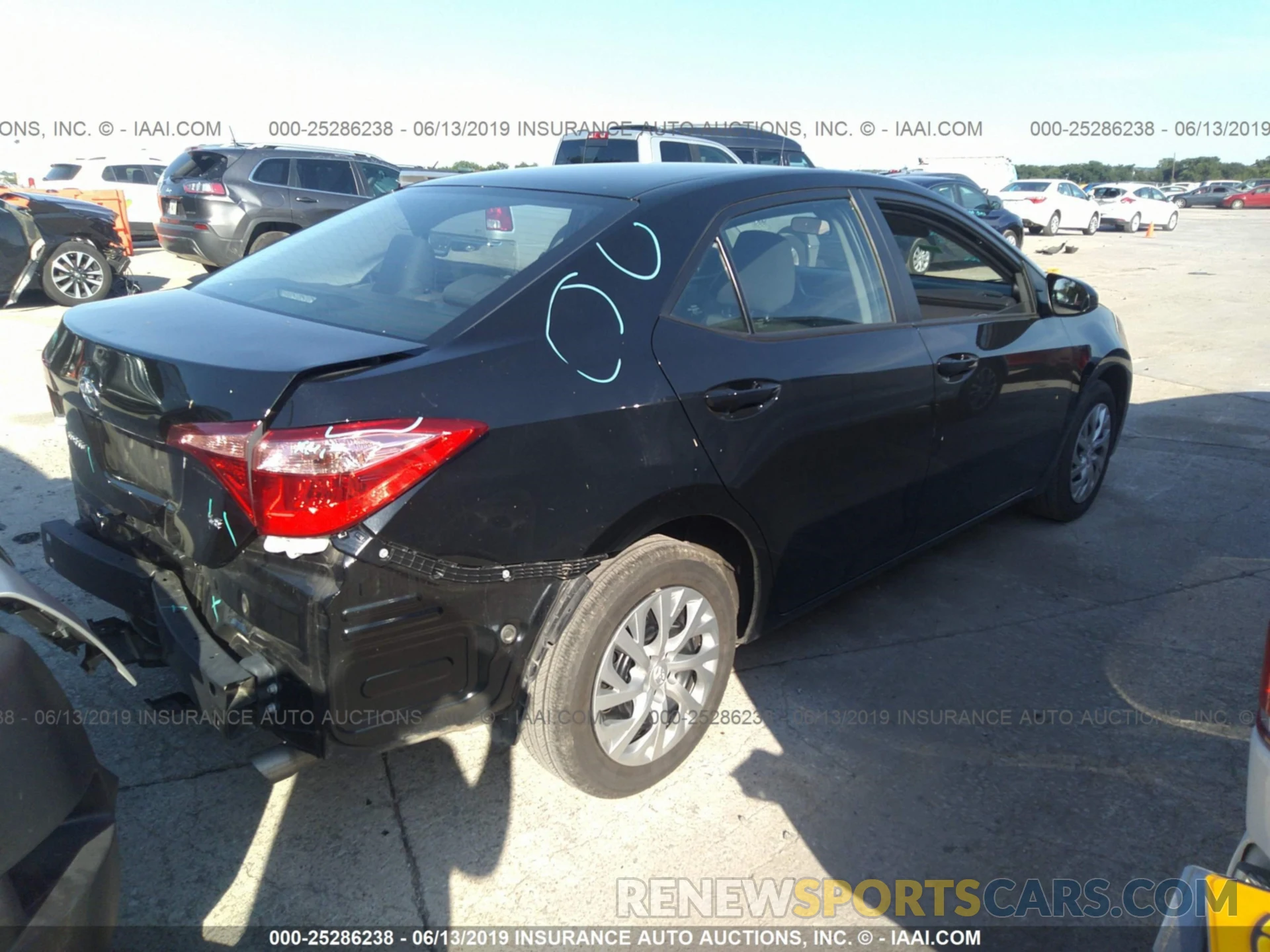 4 Photograph of a damaged car 5YFBURHE3KP872330 TOYOTA COROLLA 2019