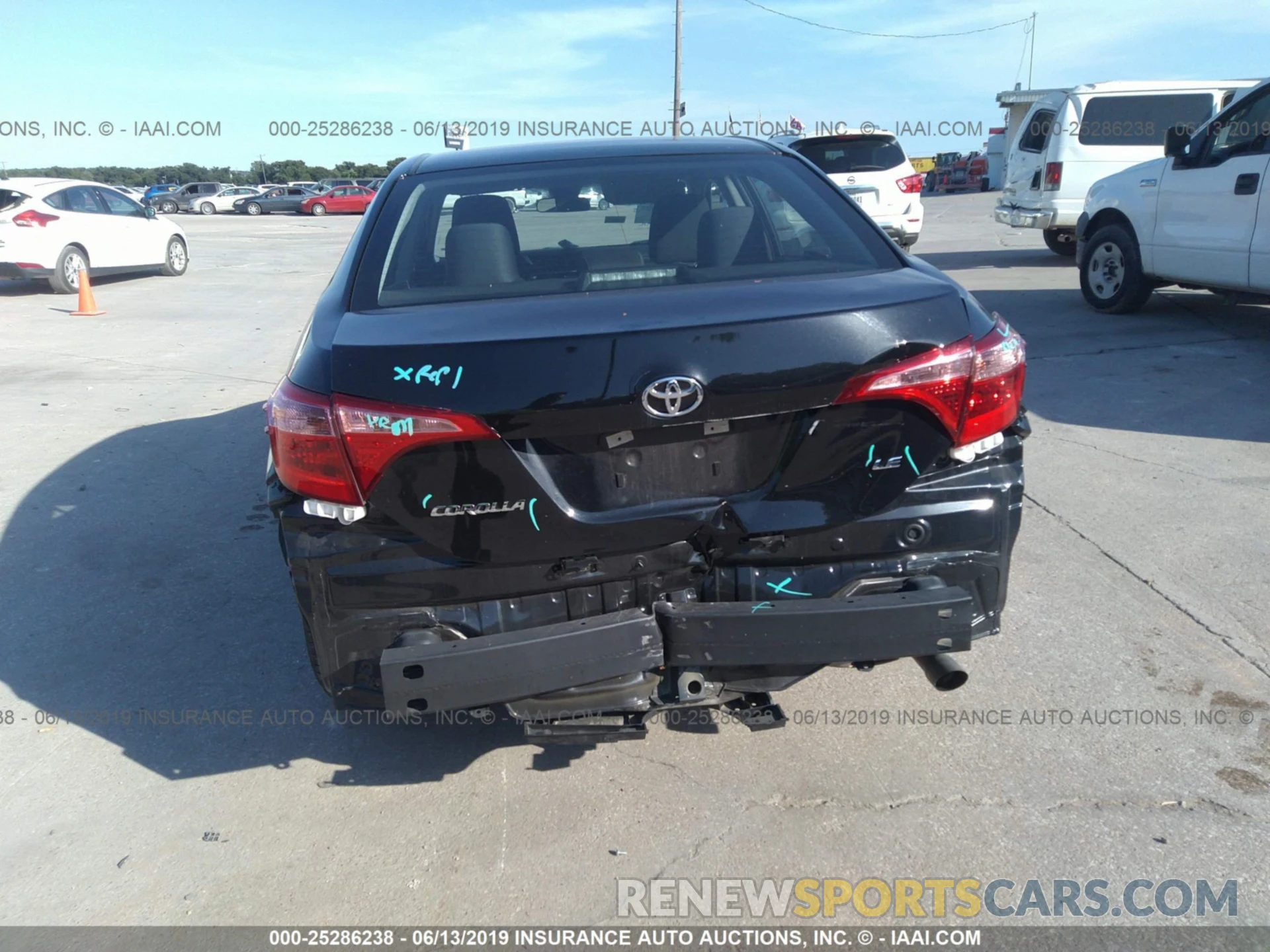 6 Photograph of a damaged car 5YFBURHE3KP872330 TOYOTA COROLLA 2019