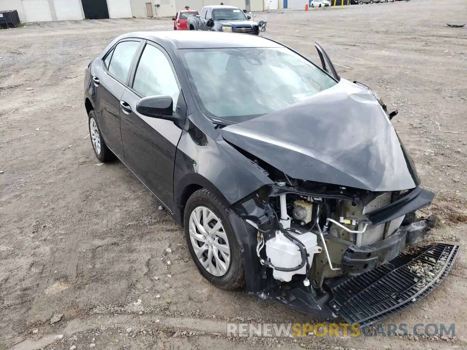 1 Photograph of a damaged car 5YFBURHE3KP872490 TOYOTA COROLLA 2019