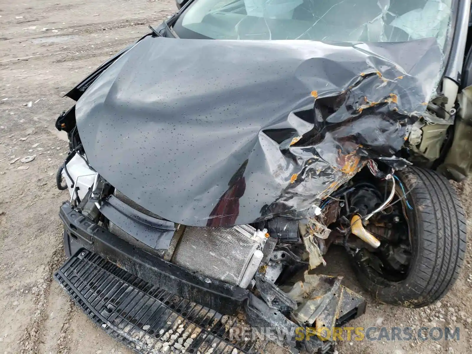 7 Photograph of a damaged car 5YFBURHE3KP872490 TOYOTA COROLLA 2019