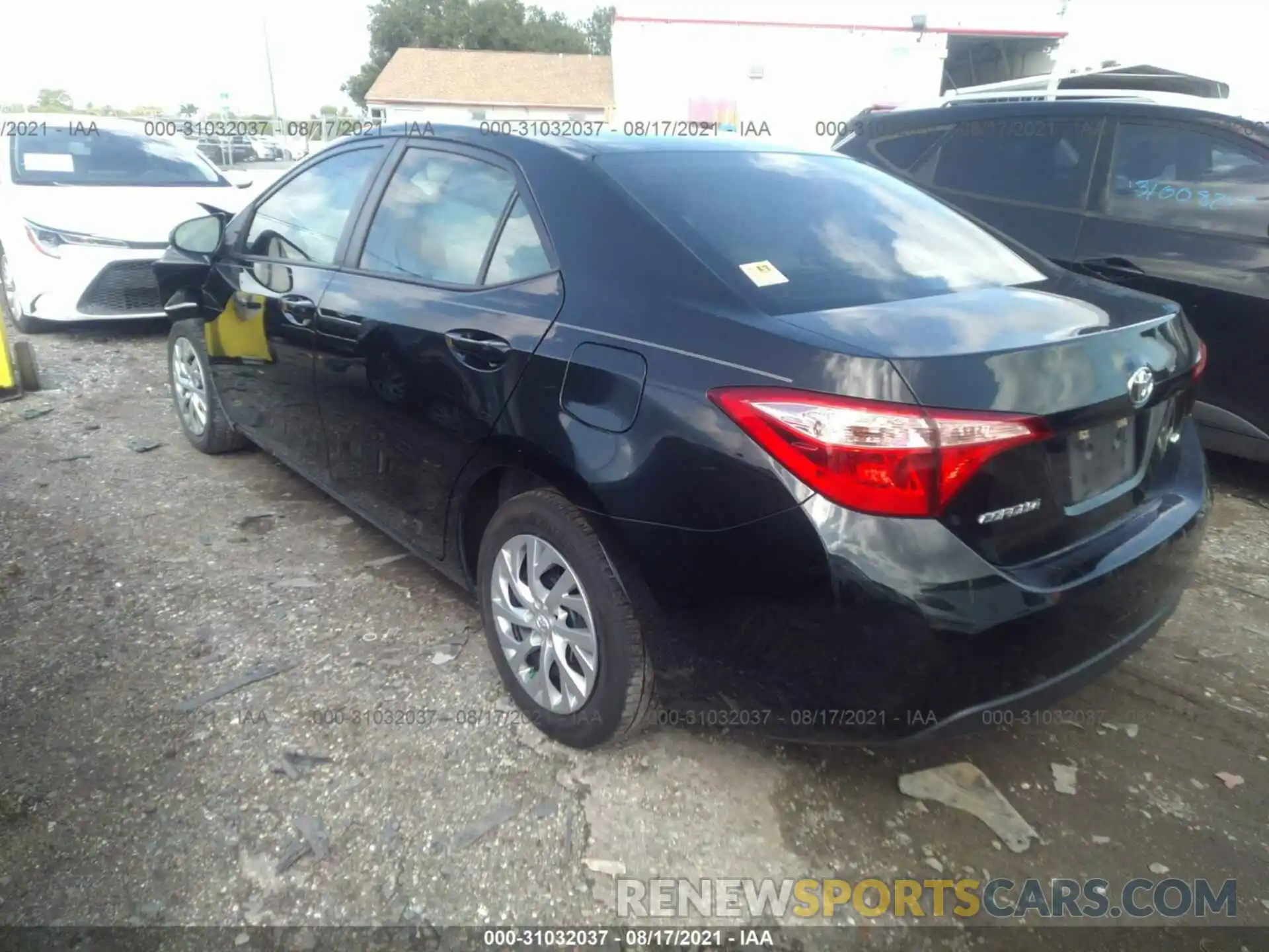 3 Photograph of a damaged car 5YFBURHE3KP872540 TOYOTA COROLLA 2019