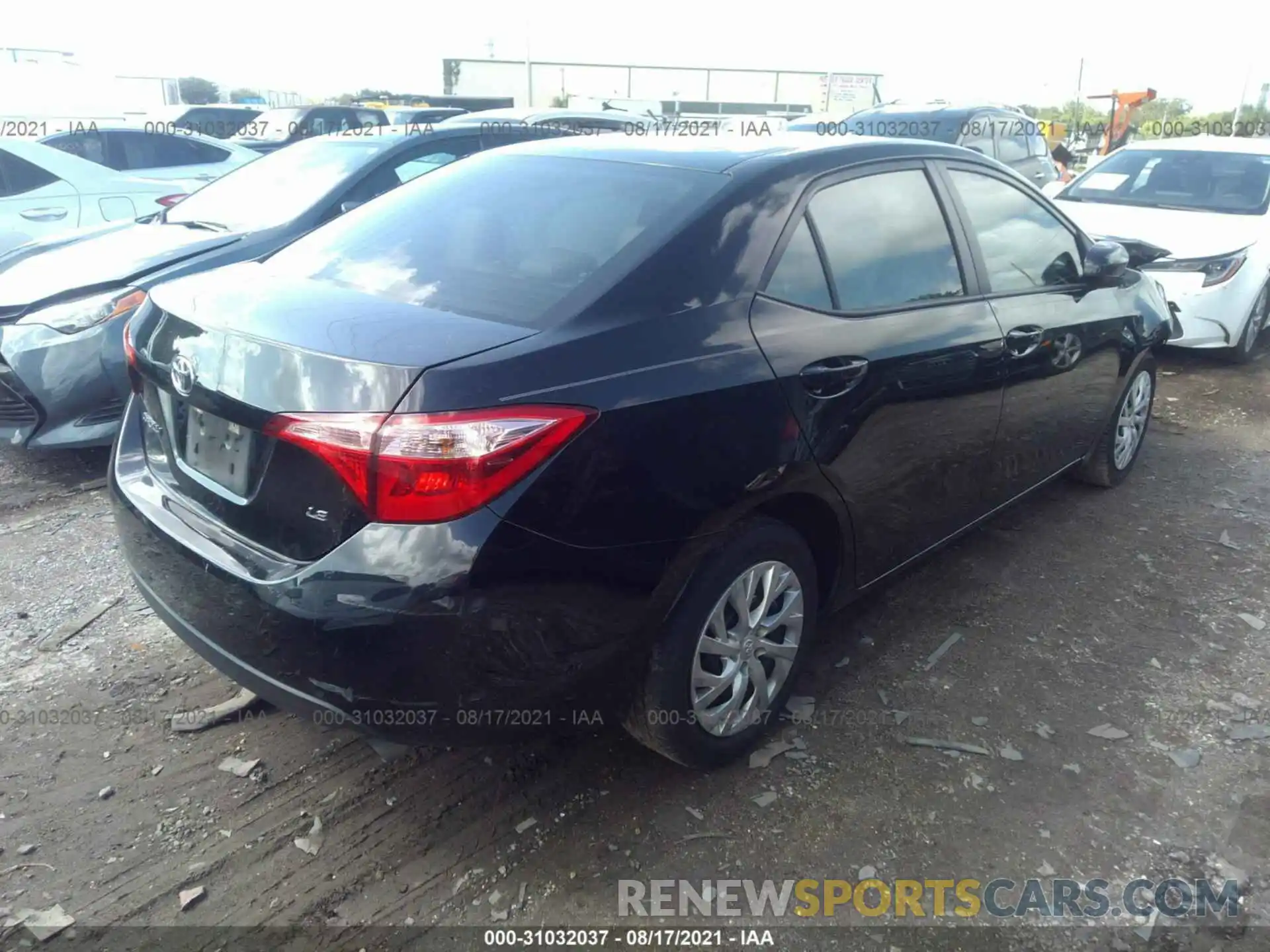 4 Photograph of a damaged car 5YFBURHE3KP872540 TOYOTA COROLLA 2019