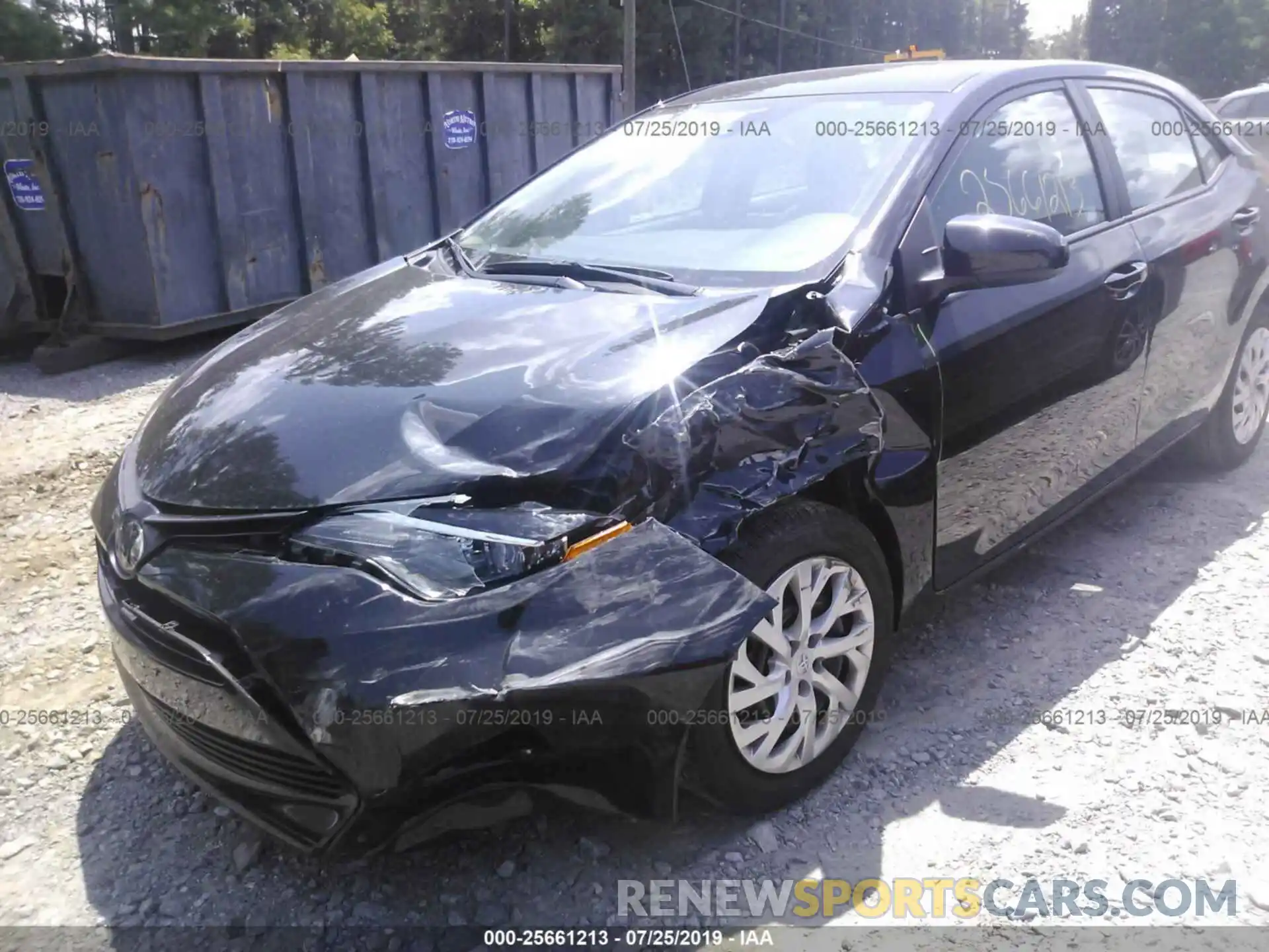 6 Photograph of a damaged car 5YFBURHE3KP872604 TOYOTA COROLLA 2019