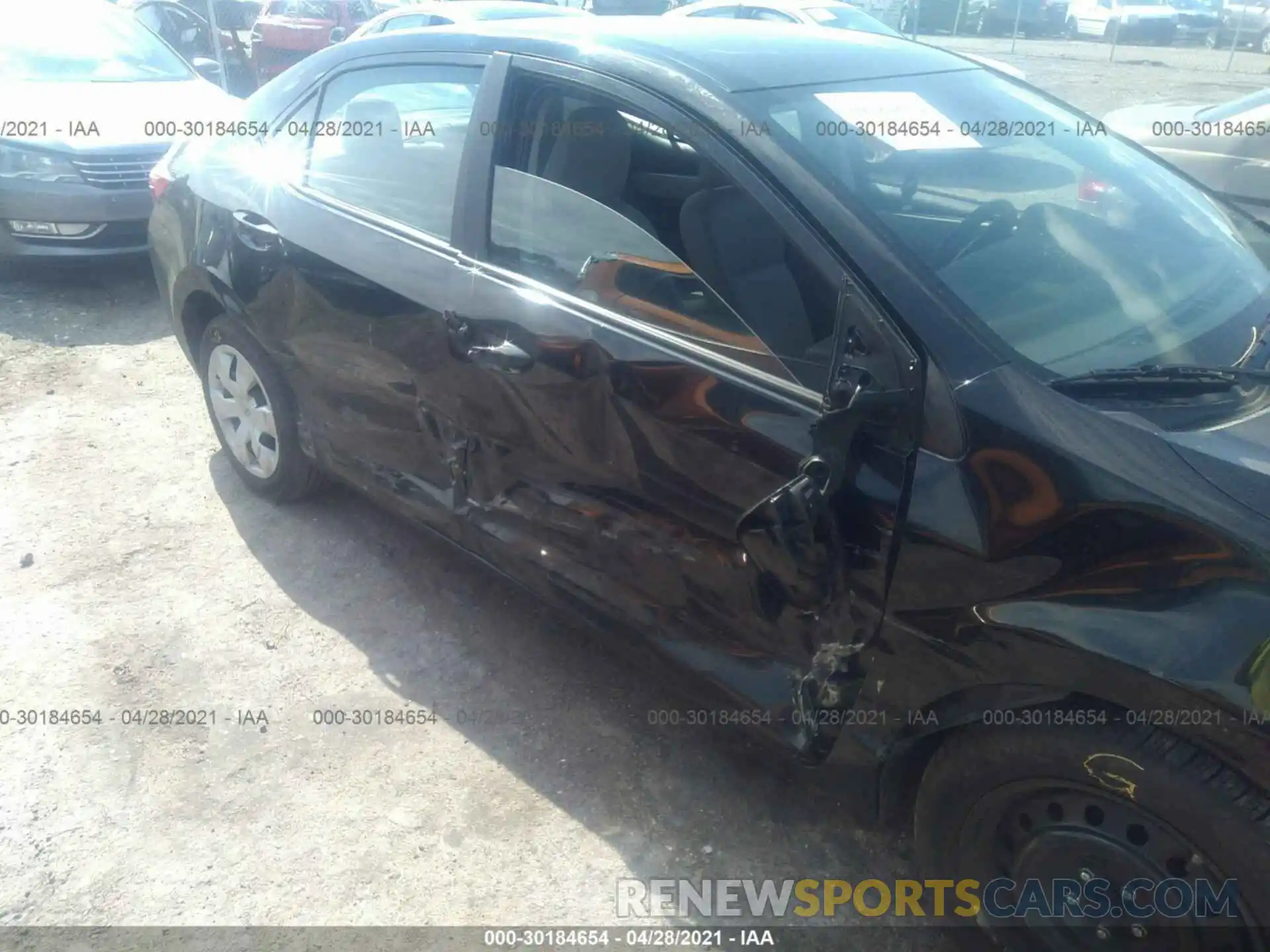 6 Photograph of a damaged car 5YFBURHE3KP872893 TOYOTA COROLLA 2019