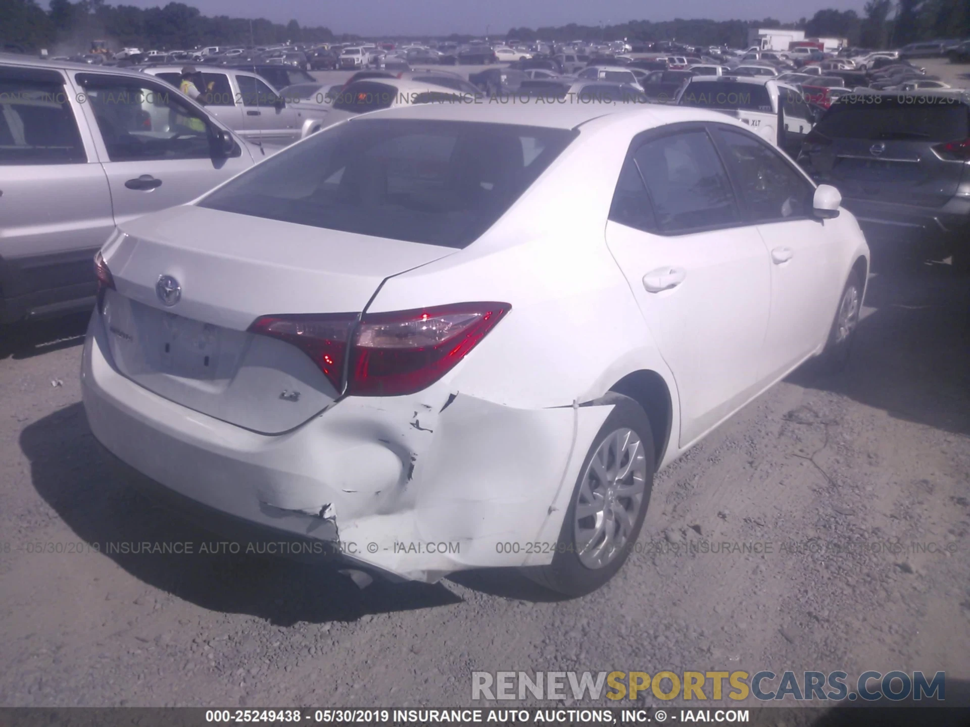 4 Photograph of a damaged car 5YFBURHE3KP872912 TOYOTA COROLLA 2019