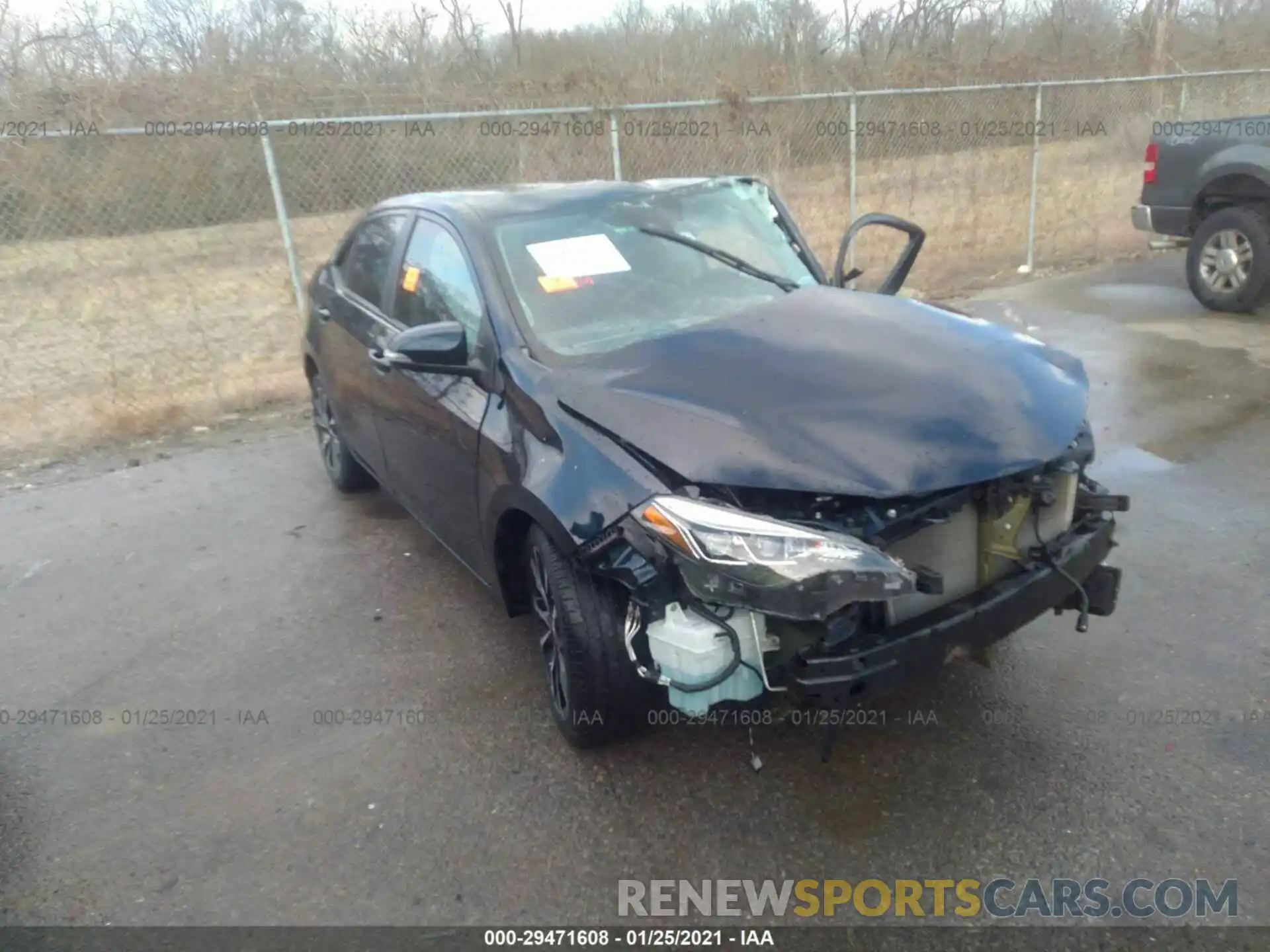 1 Photograph of a damaged car 5YFBURHE3KP873297 TOYOTA COROLLA 2019