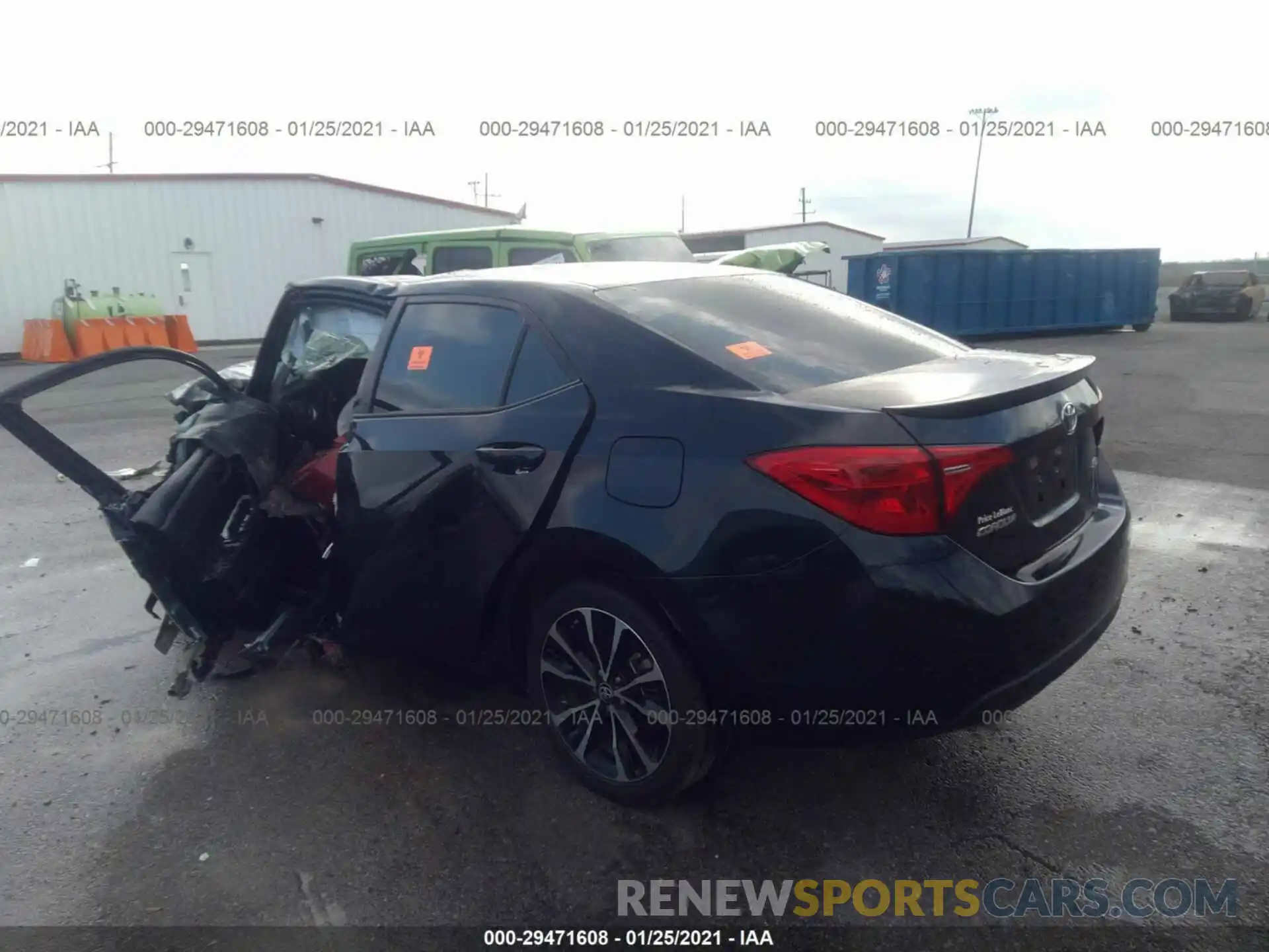 3 Photograph of a damaged car 5YFBURHE3KP873297 TOYOTA COROLLA 2019