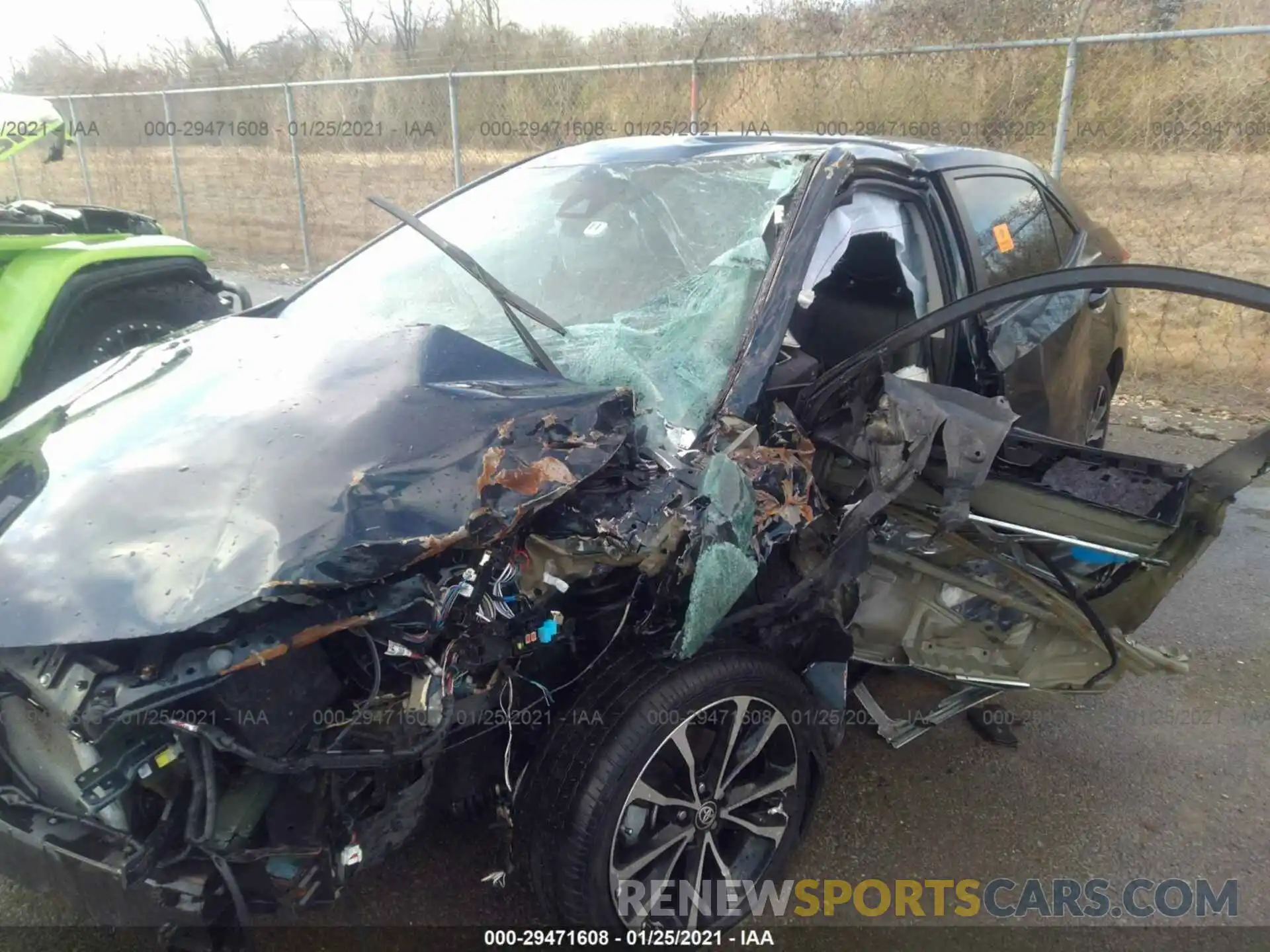 6 Photograph of a damaged car 5YFBURHE3KP873297 TOYOTA COROLLA 2019