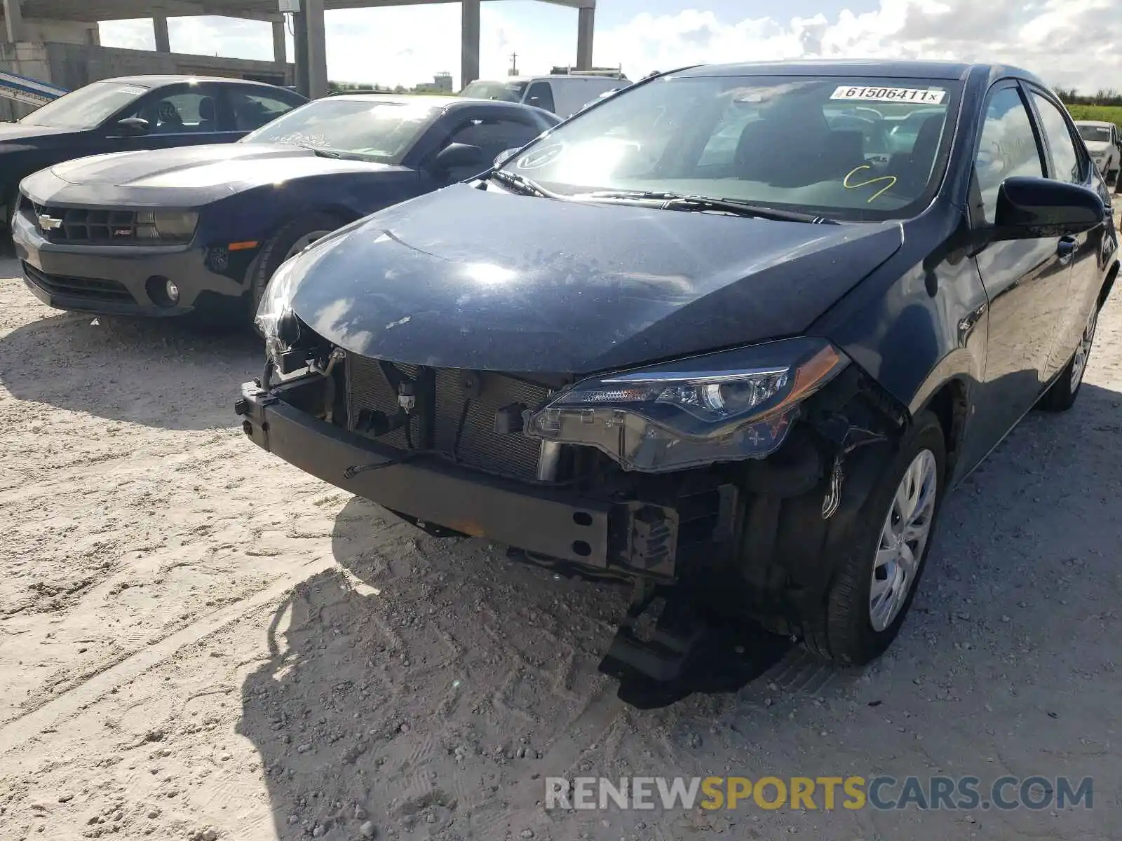 9 Photograph of a damaged car 5YFBURHE3KP873929 TOYOTA COROLLA 2019