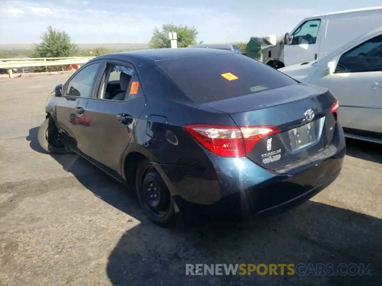 3 Photograph of a damaged car 5YFBURHE3KP873946 TOYOTA COROLLA 2019