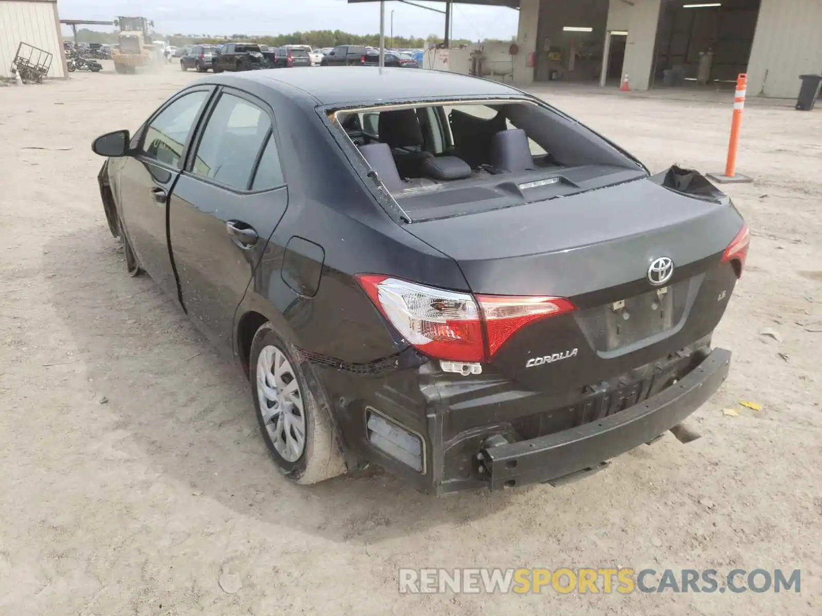 3 Photograph of a damaged car 5YFBURHE3KP874238 TOYOTA COROLLA 2019