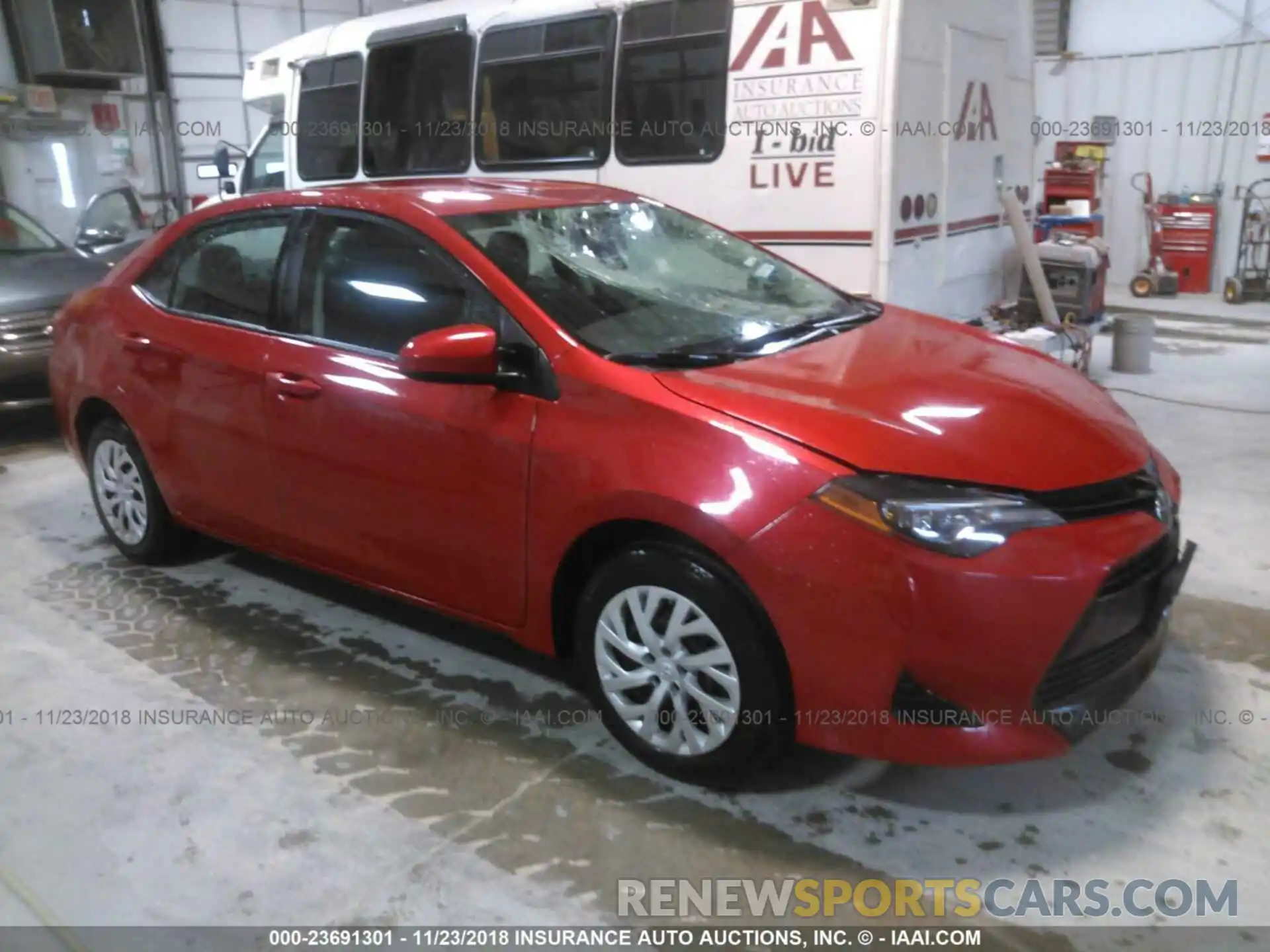 1 Photograph of a damaged car 5YFBURHE3KP874241 Toyota Corolla 2019